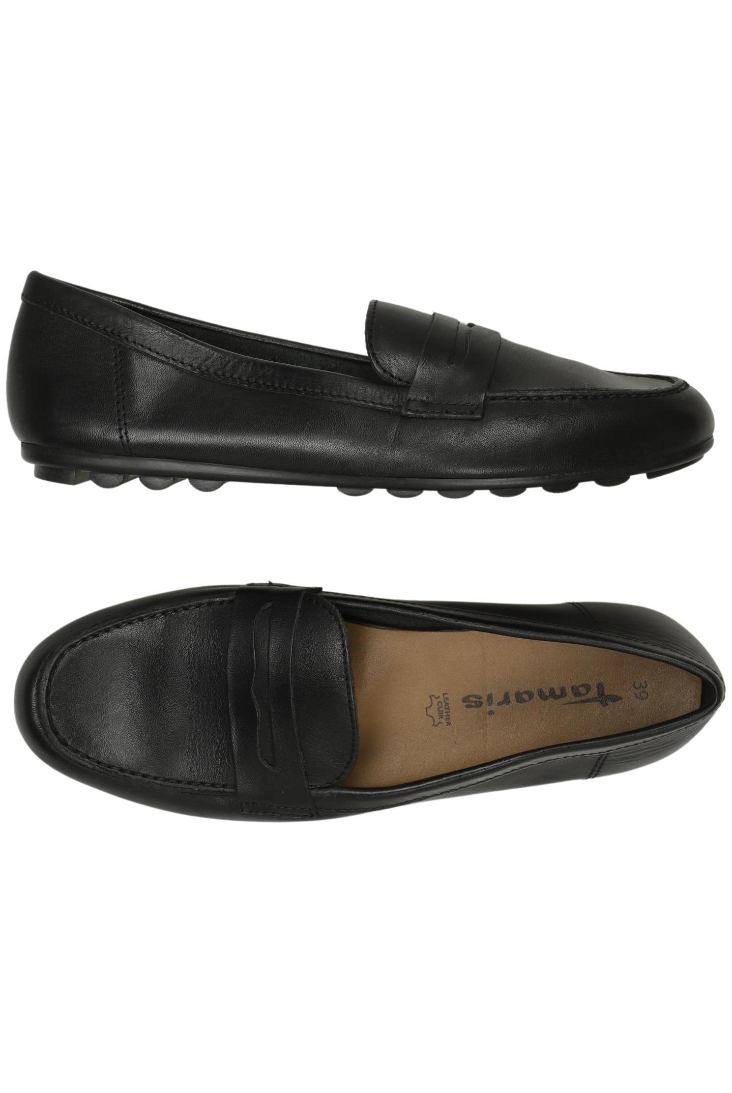 

Tamaris Damen Halbschuh, schwarz, Gr. 39