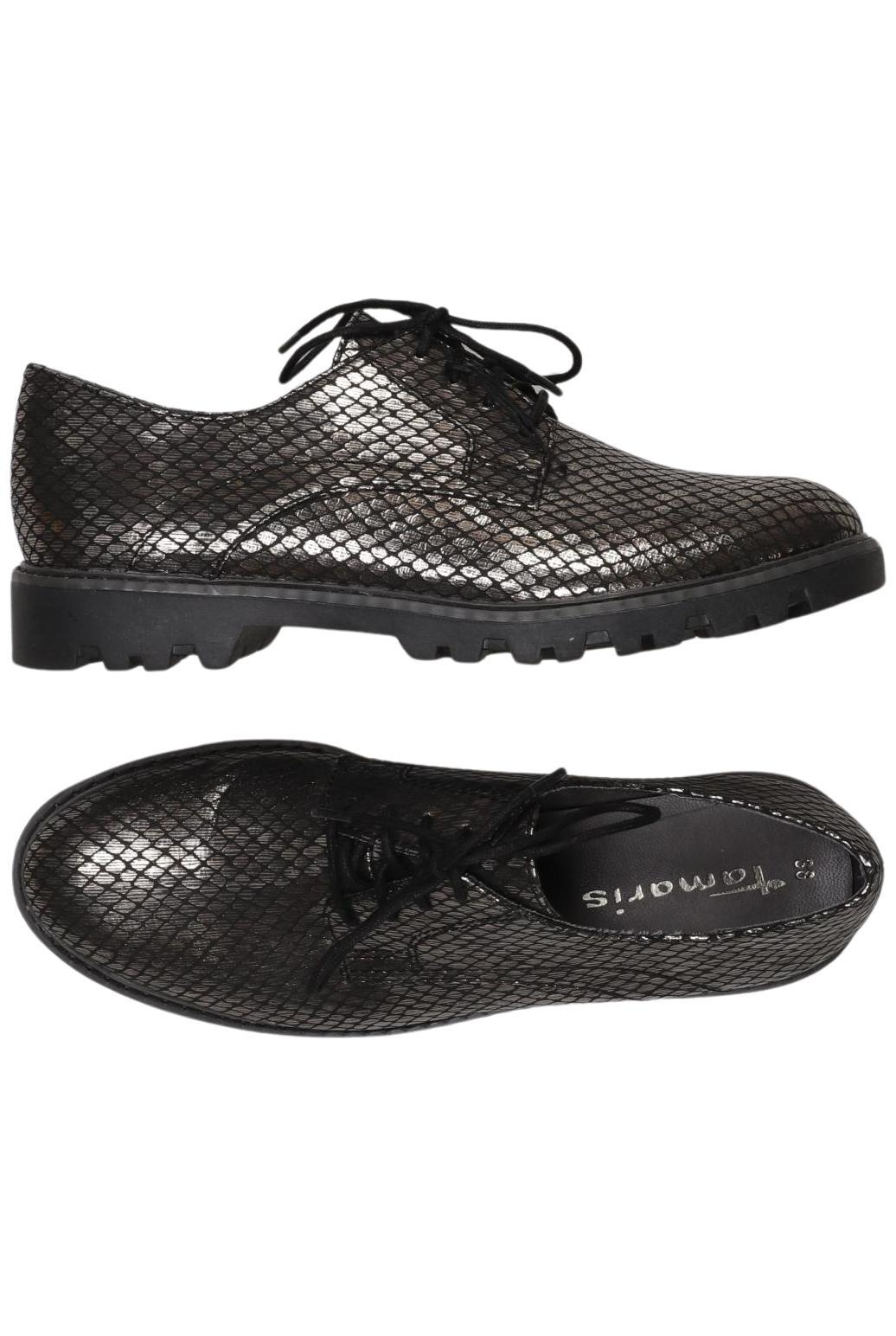 

Tamaris Damen Halbschuh, silber, Gr. 38