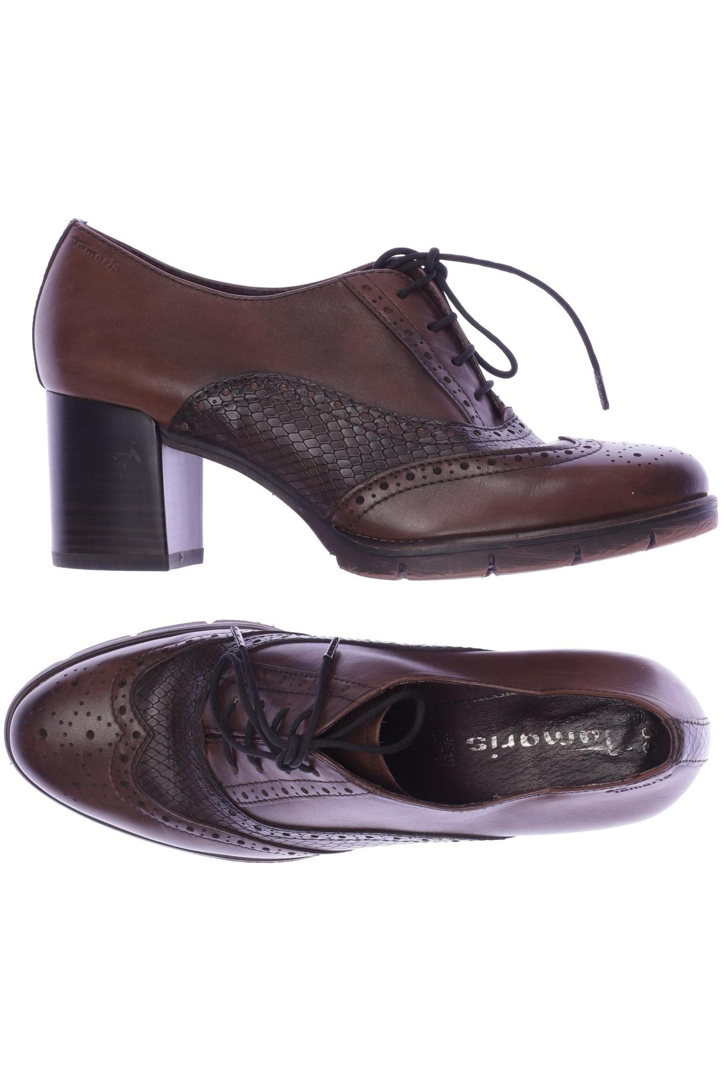 

Tamaris Damen Halbschuh, braun, Gr. 39