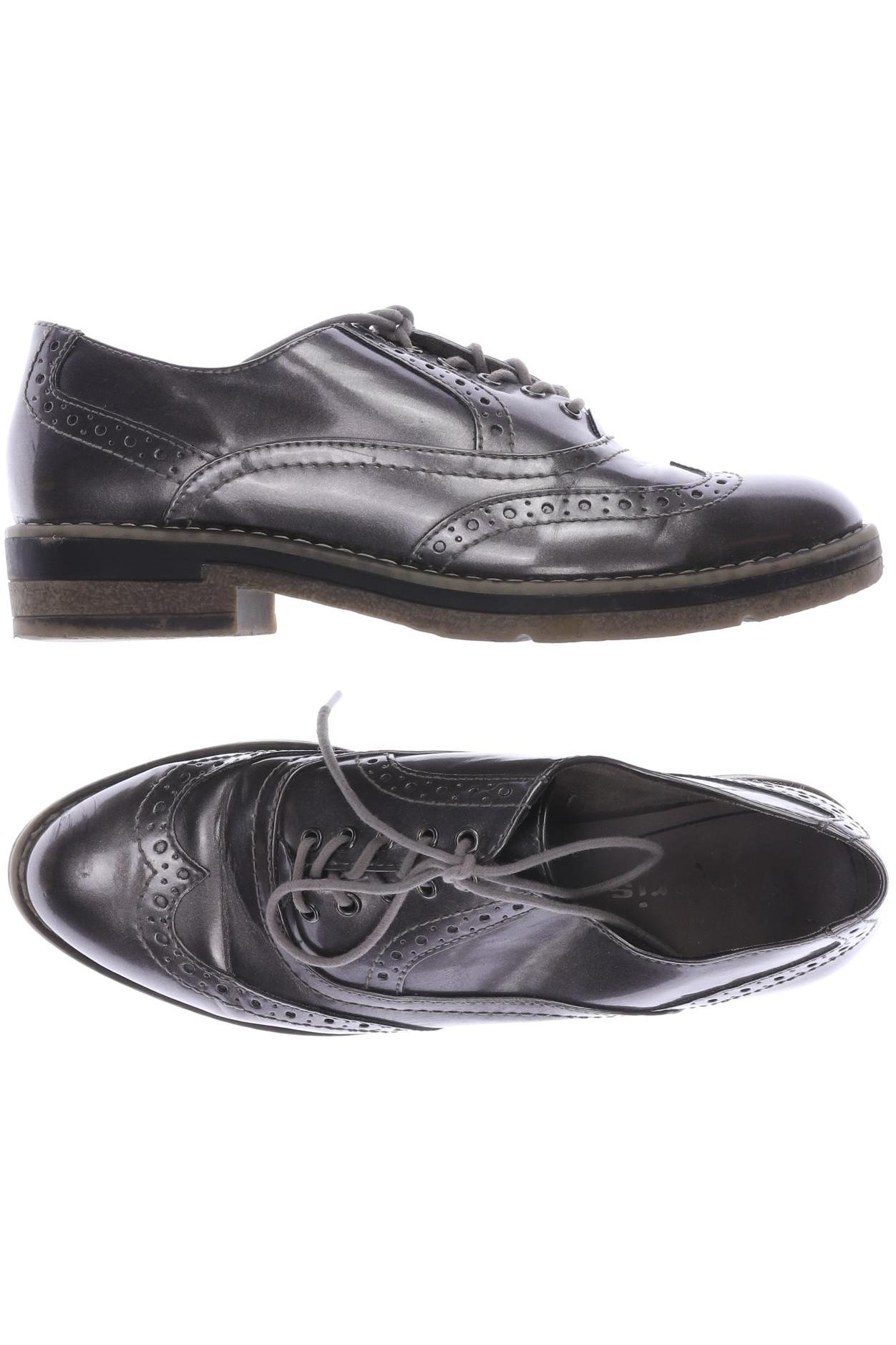 

Tamaris Damen Halbschuh, grau, Gr. 39
