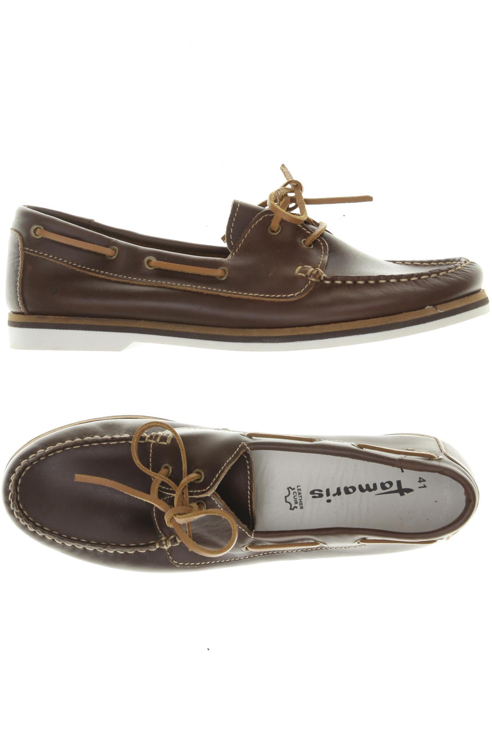 

Tamaris Damen Halbschuh, braun, Gr. 41