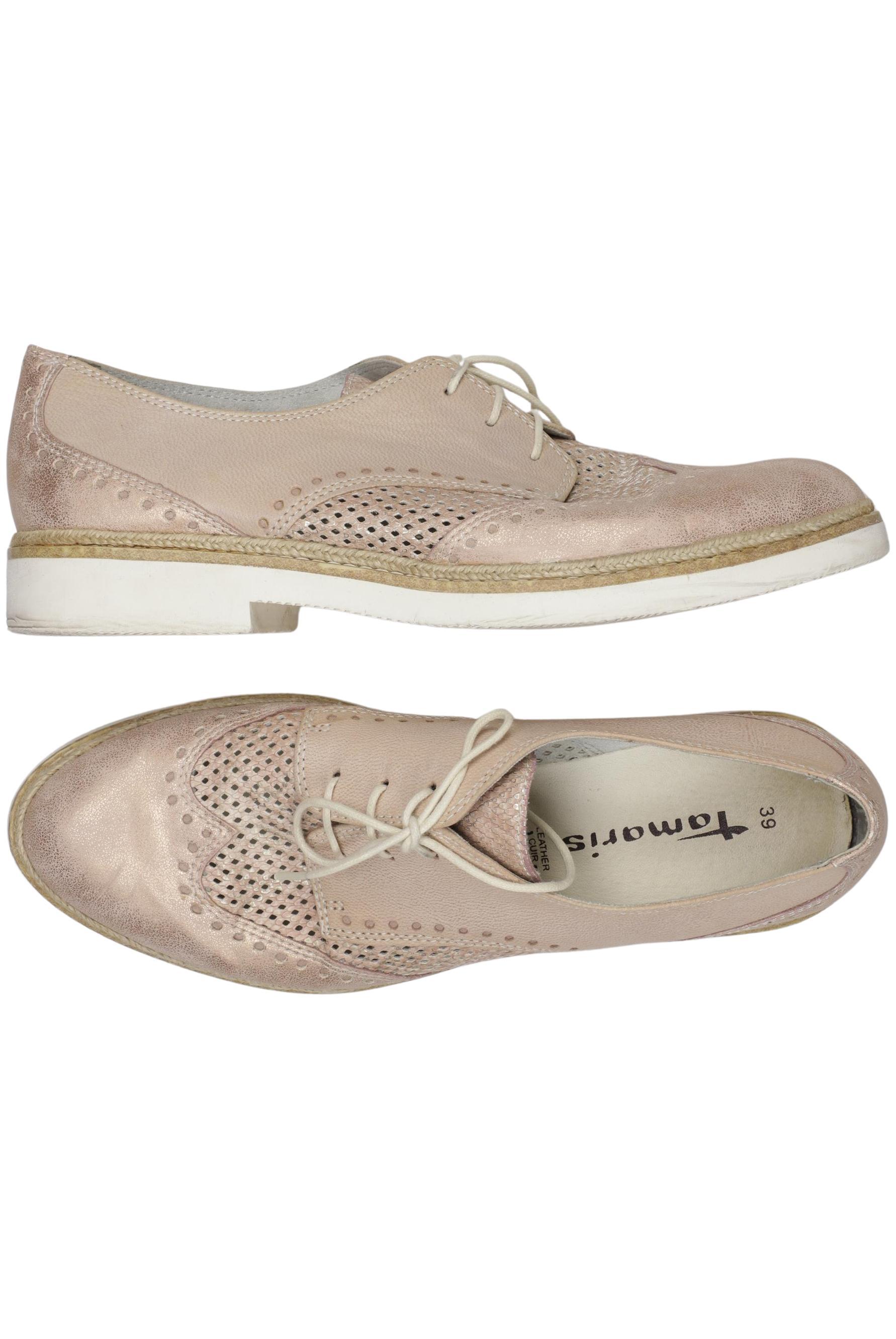 

Tamaris Damen Halbschuh, beige, Gr. 39