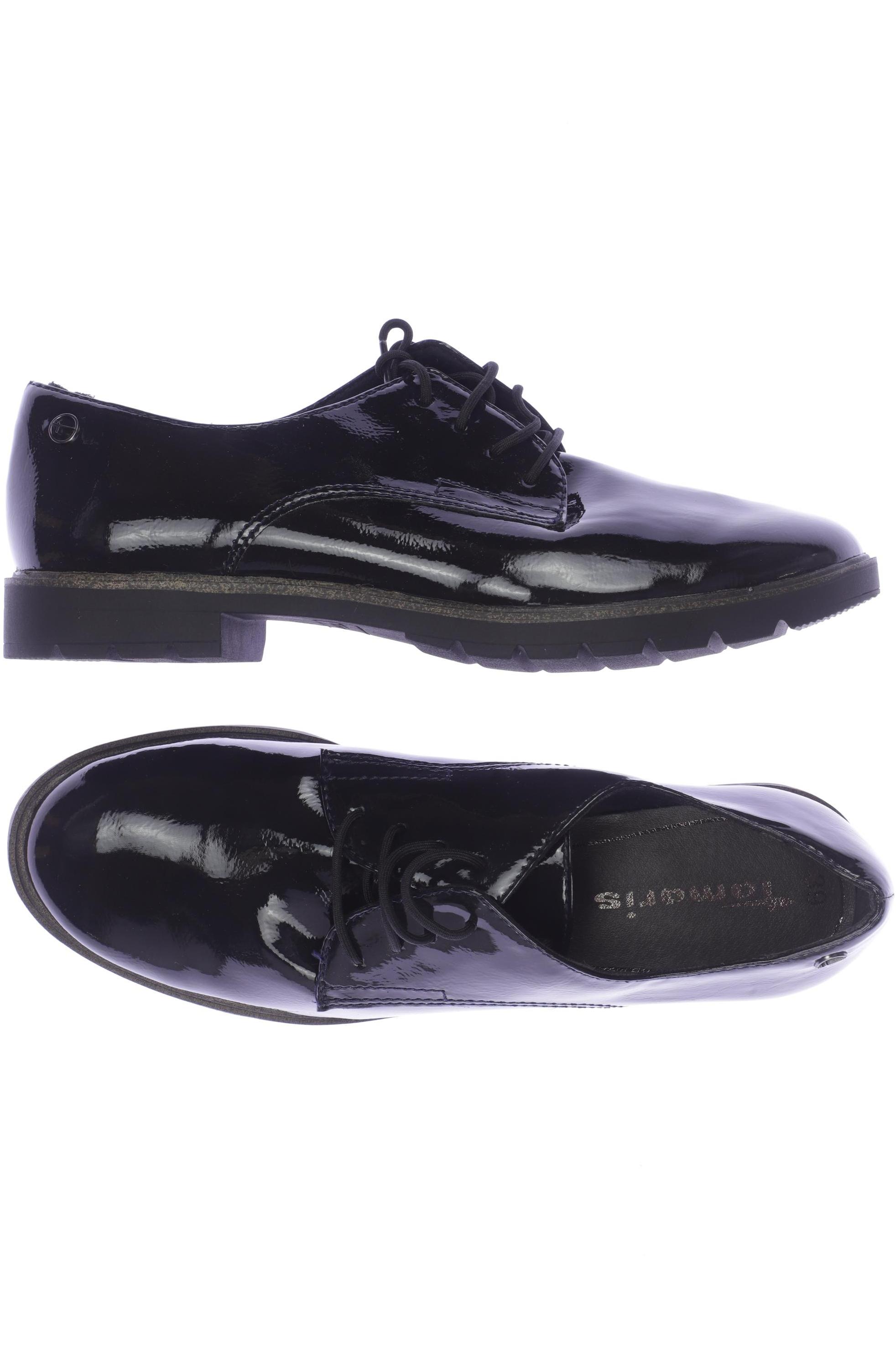 

Tamaris Damen Halbschuh, schwarz, Gr. 39