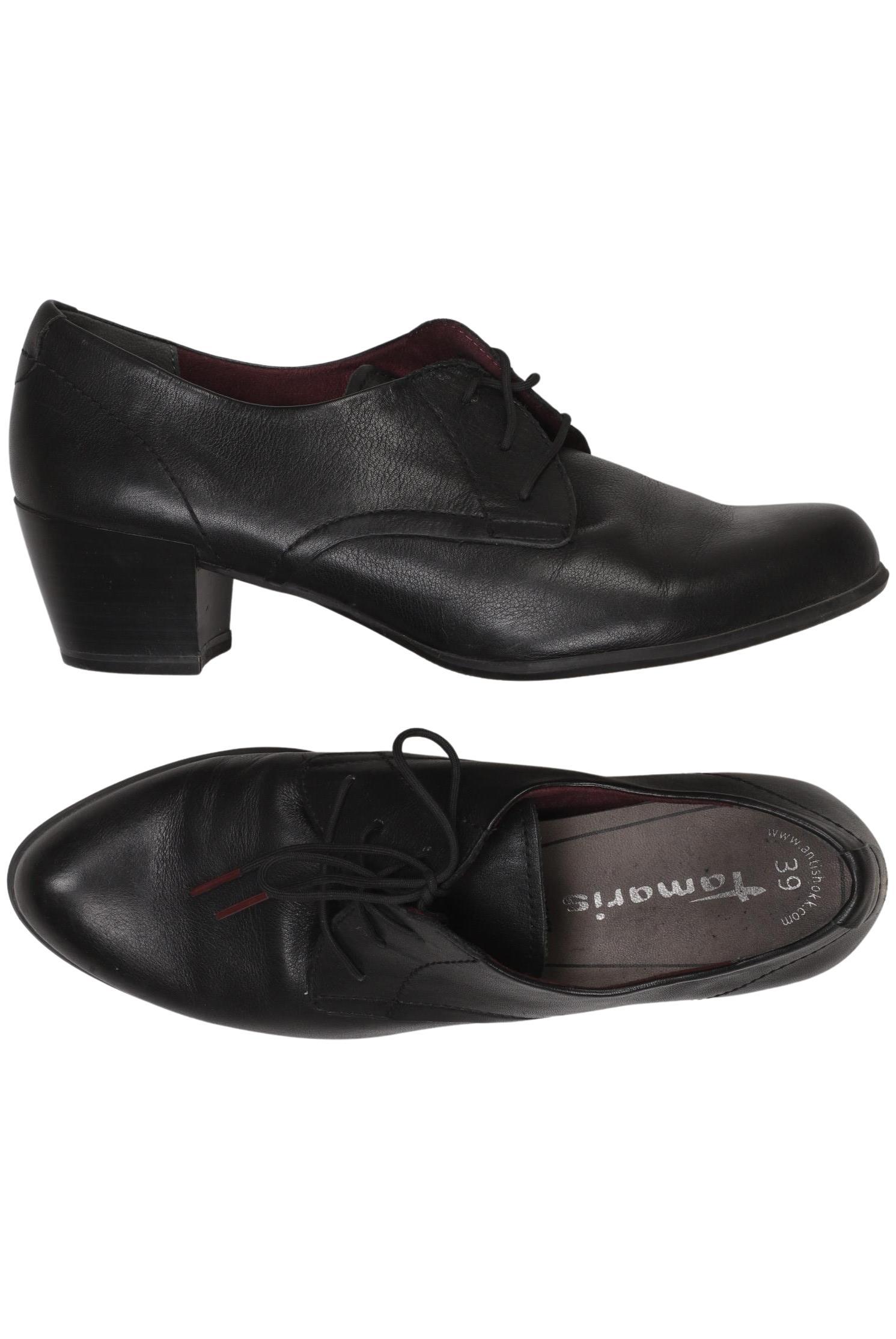 

Tamaris Damen Halbschuh, schwarz, Gr. 39