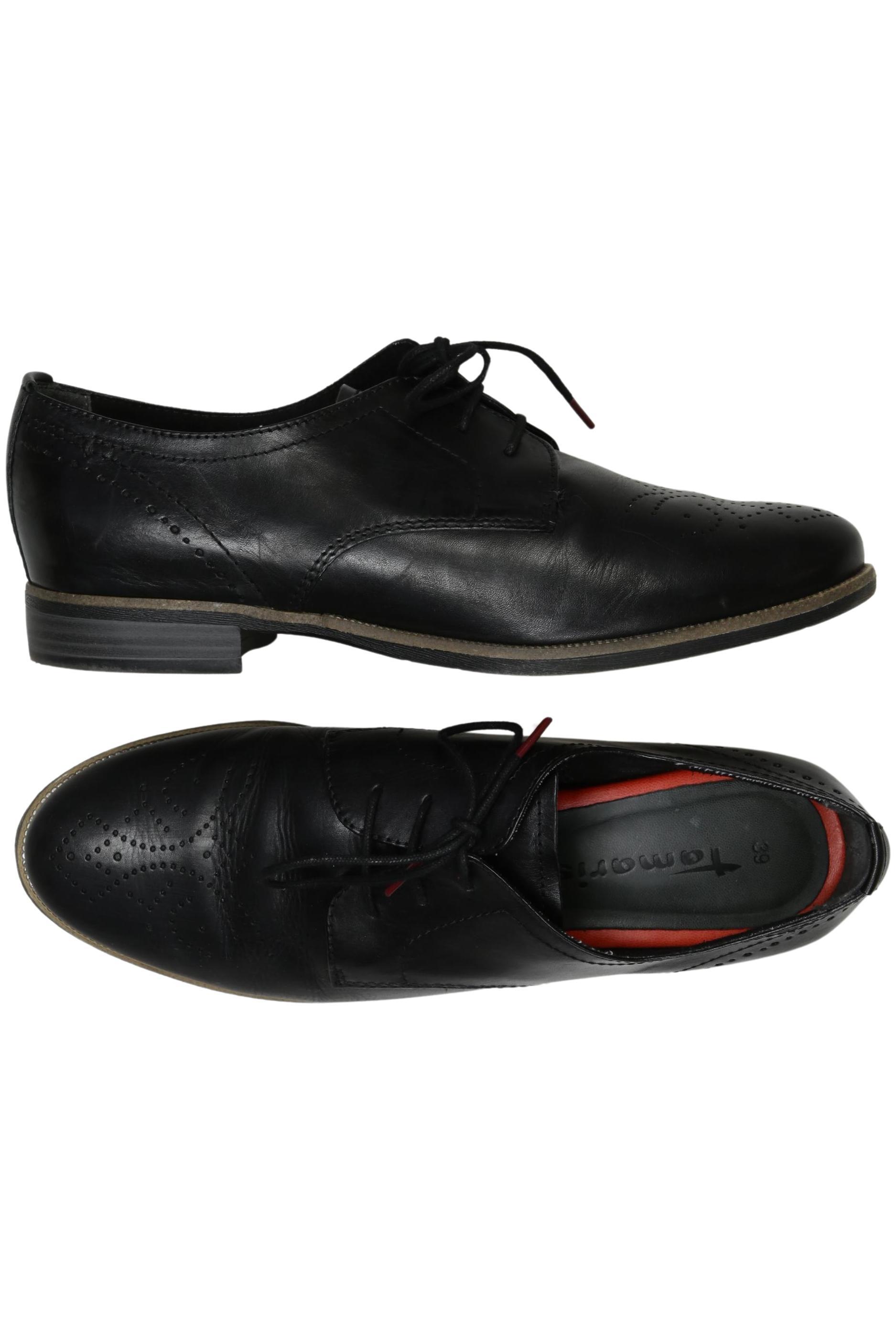 

Tamaris Damen Halbschuh, schwarz, Gr. 39