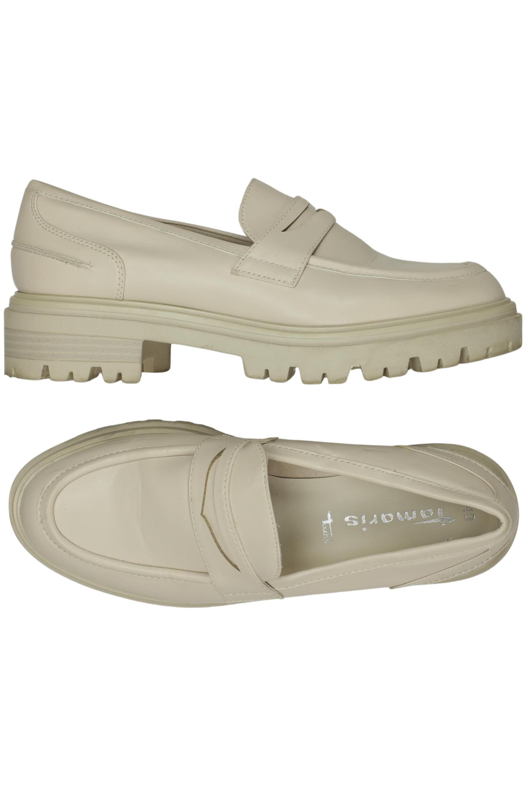 

Tamaris Damen Halbschuh, cremeweiß, Gr. 40