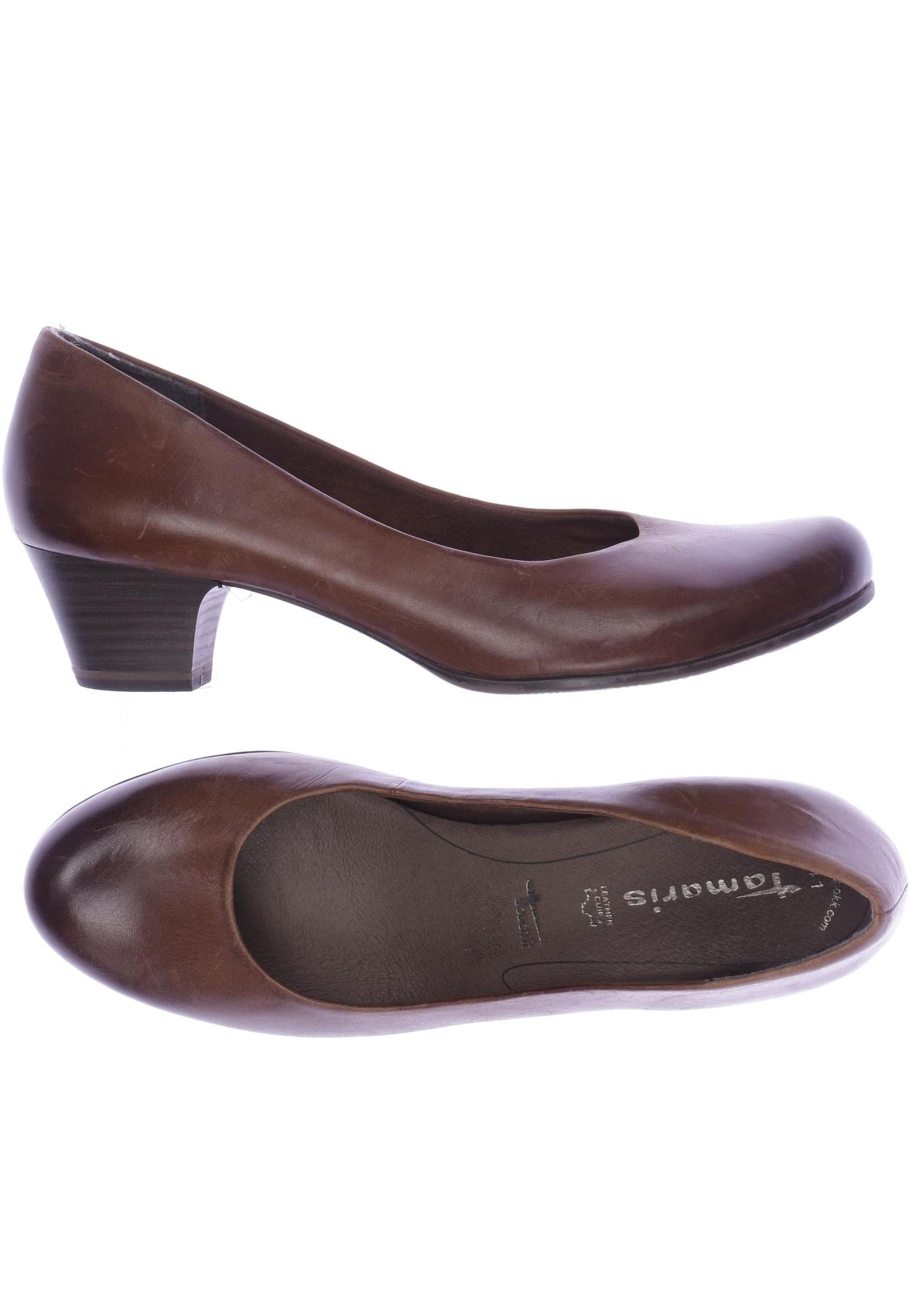 

Tamaris Damen Halbschuh, braun, Gr. 41