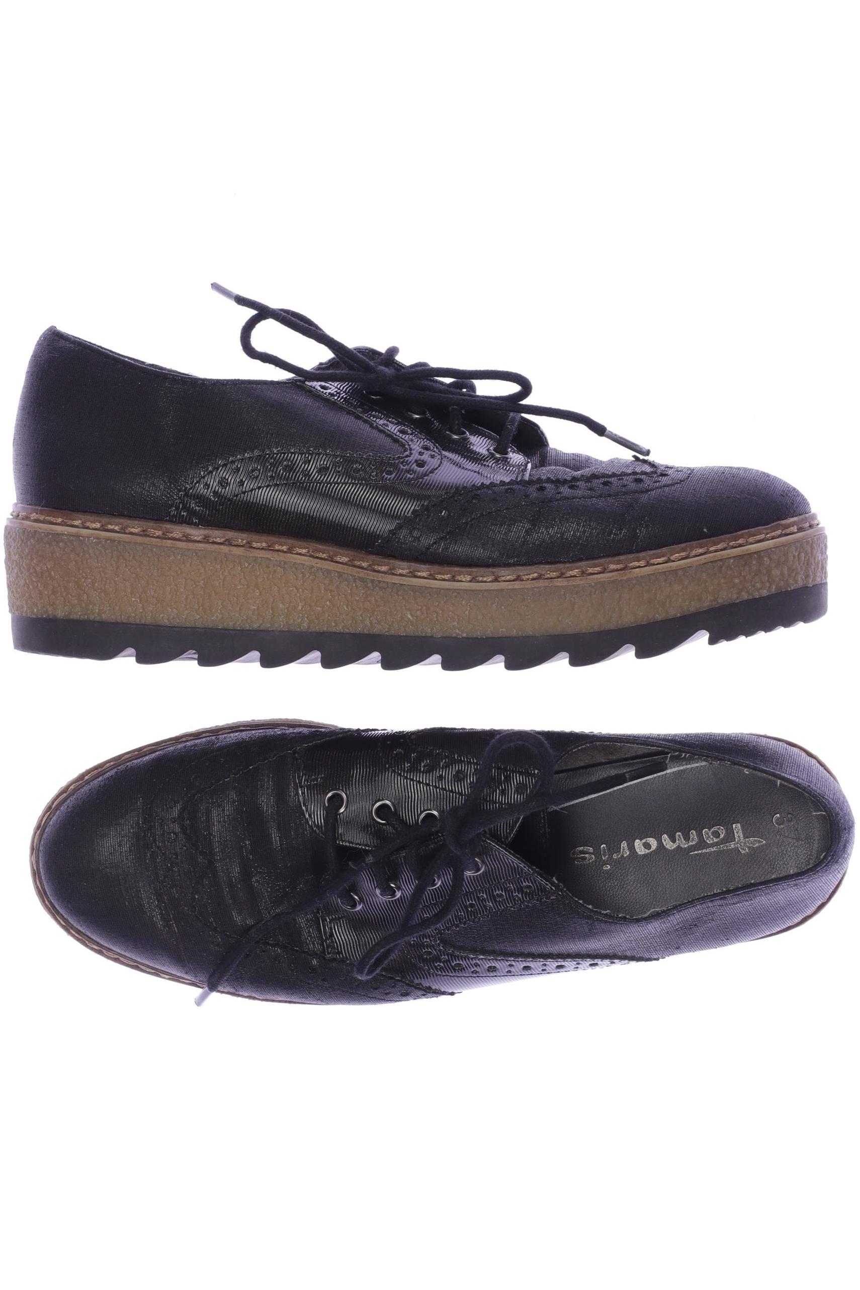 

Tamaris Damen Halbschuh, schwarz, Gr. 37