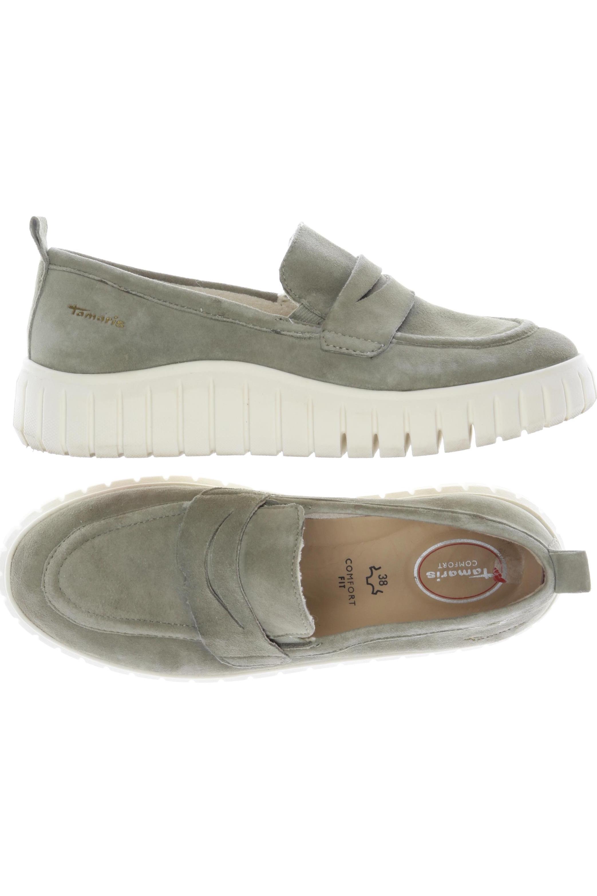

Tamaris Damen Halbschuh, hellgrün, Gr. 38