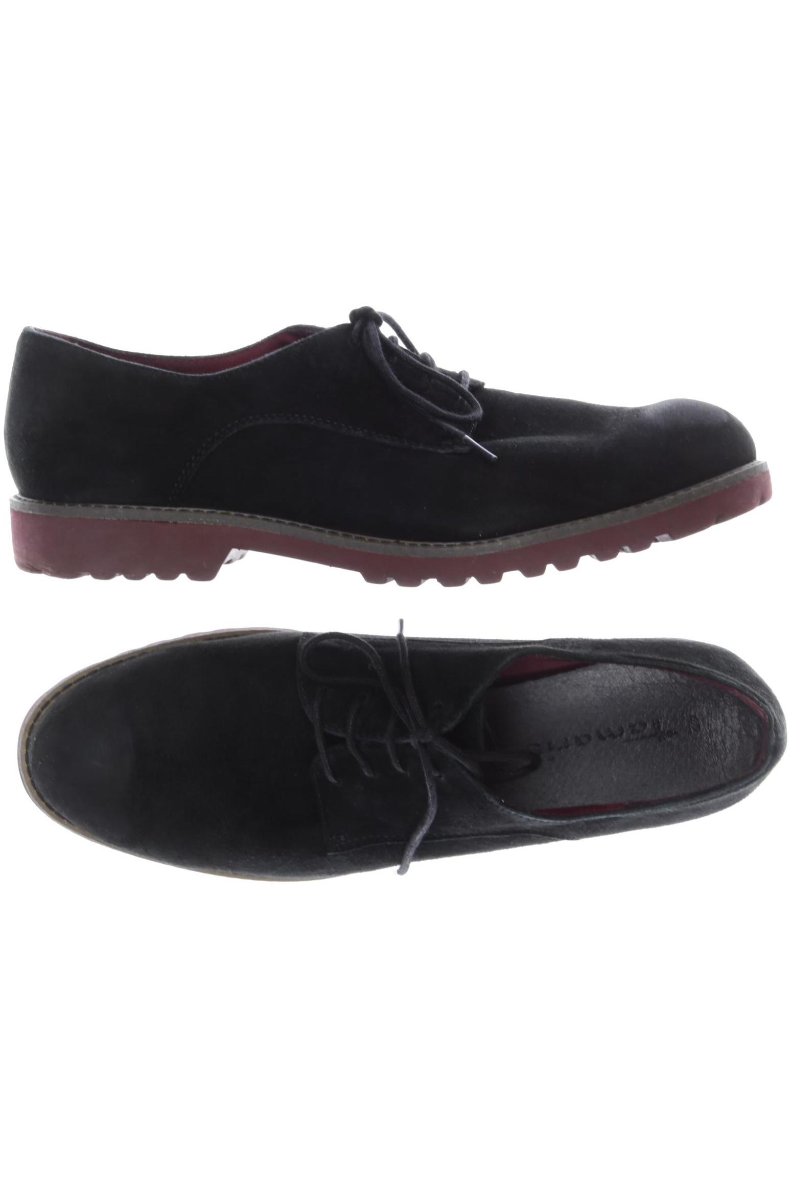 

Tamaris Damen Halbschuh, schwarz, Gr. 42