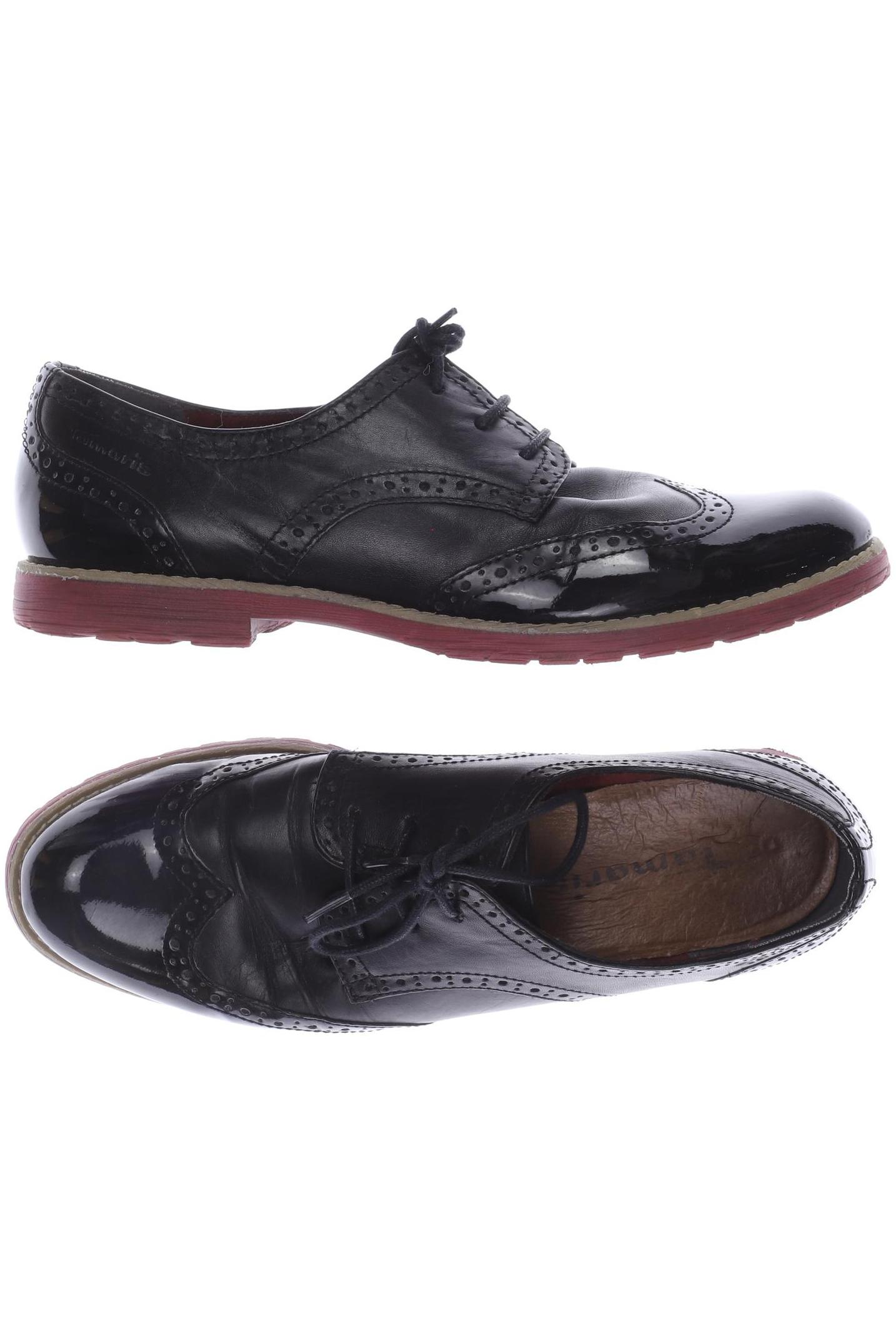 

Tamaris Damen Halbschuh, schwarz, Gr. 39