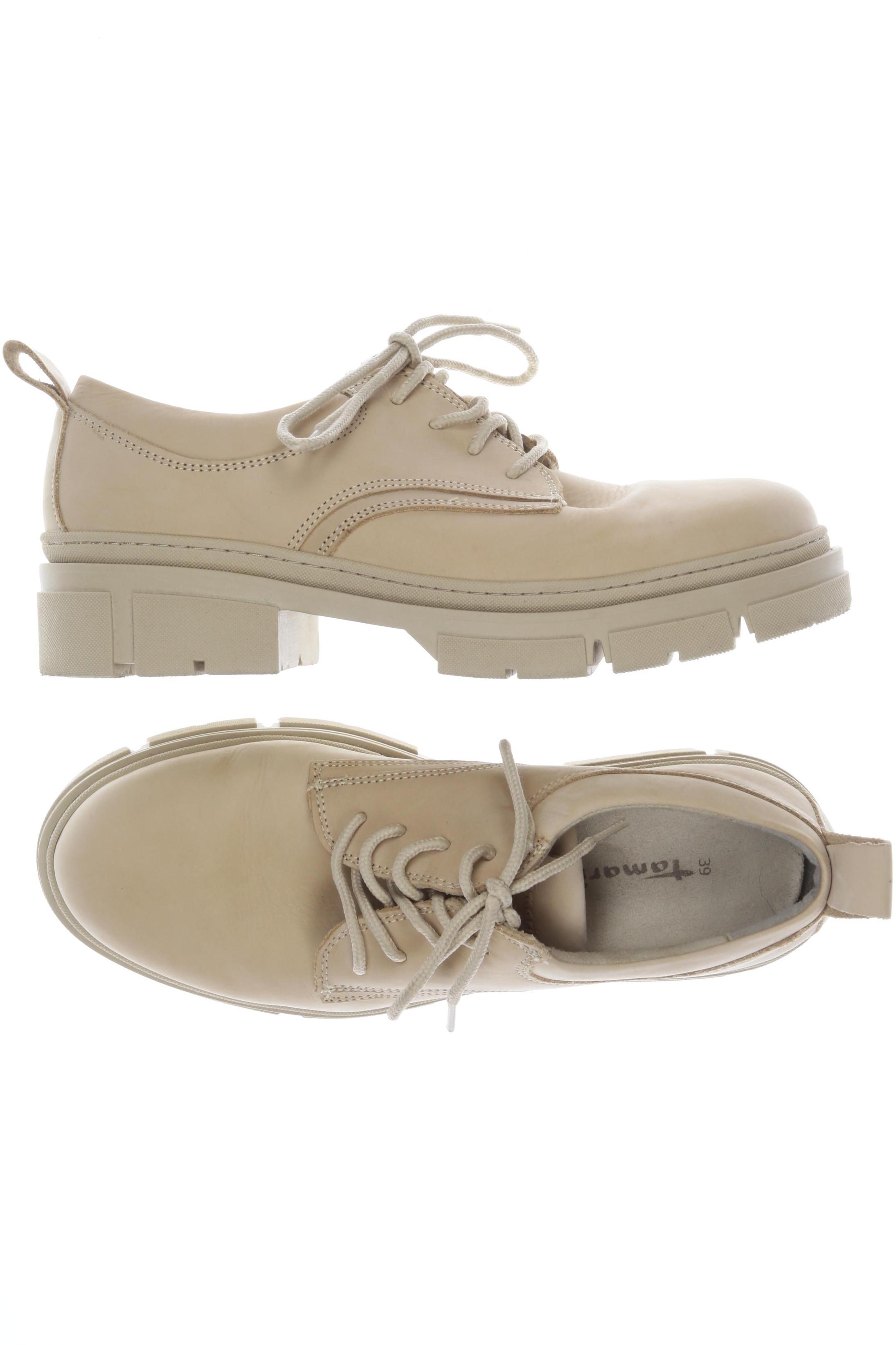 

Tamaris Damen Halbschuh, beige, Gr. 39