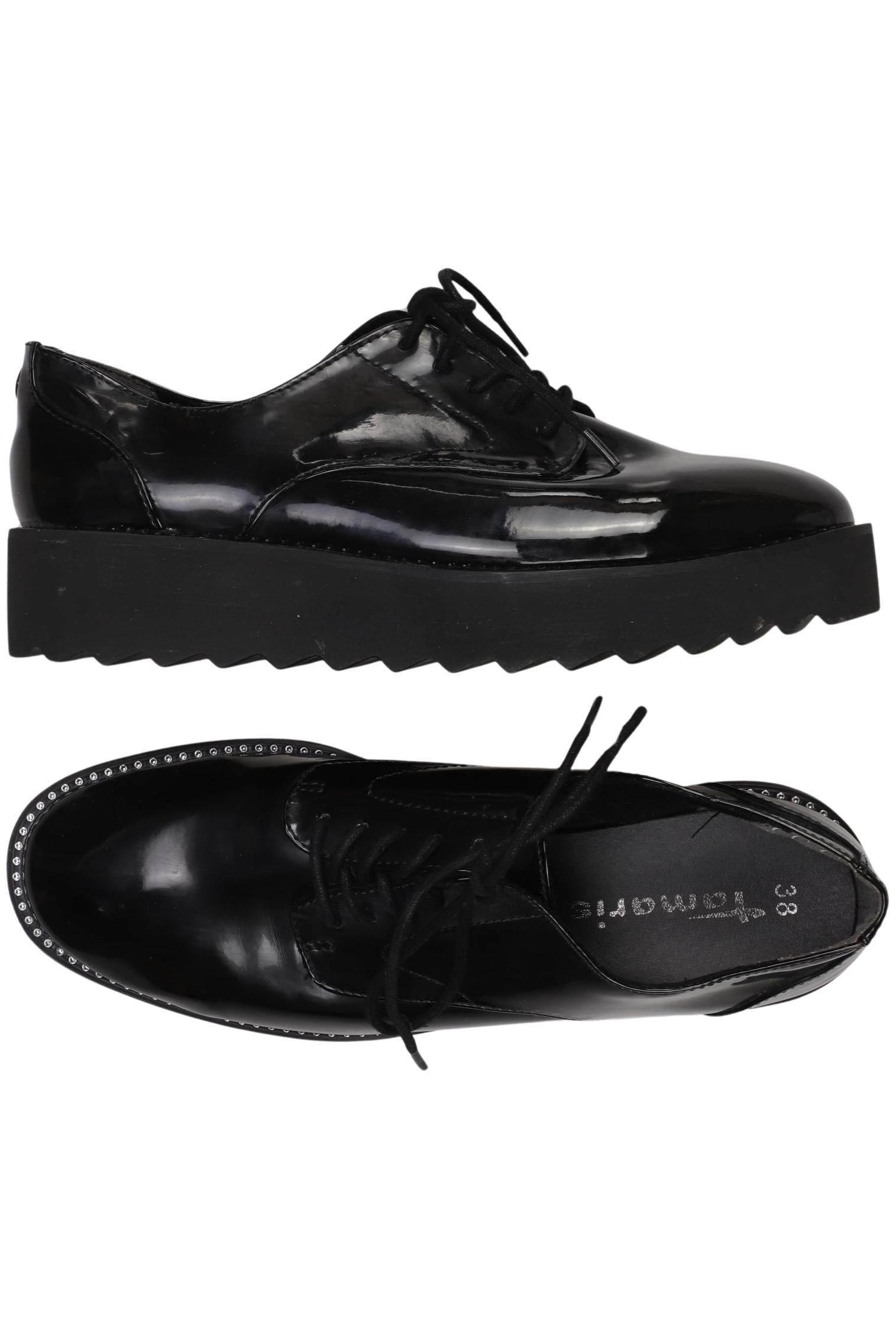 

Tamaris Damen Halbschuh, schwarz, Gr. 38