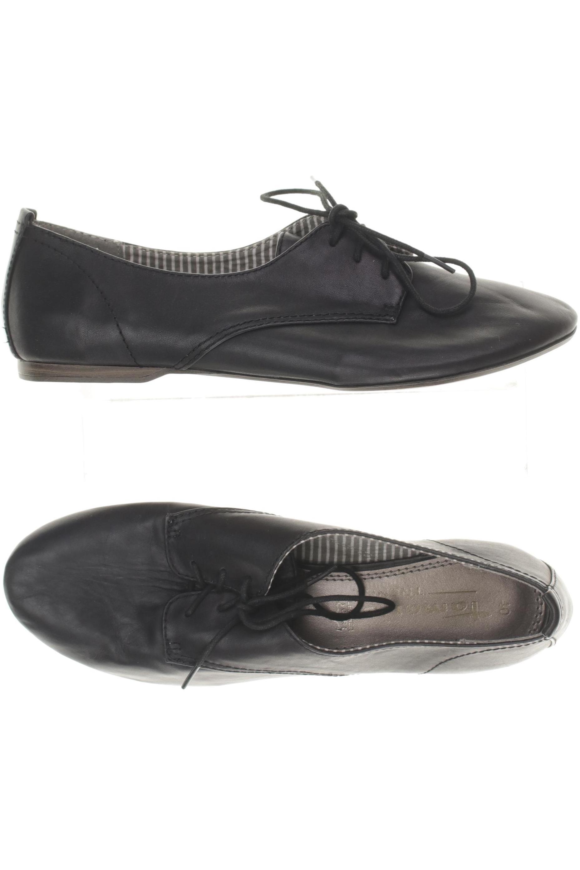 

Tamaris Damen Halbschuh, schwarz, Gr. 40