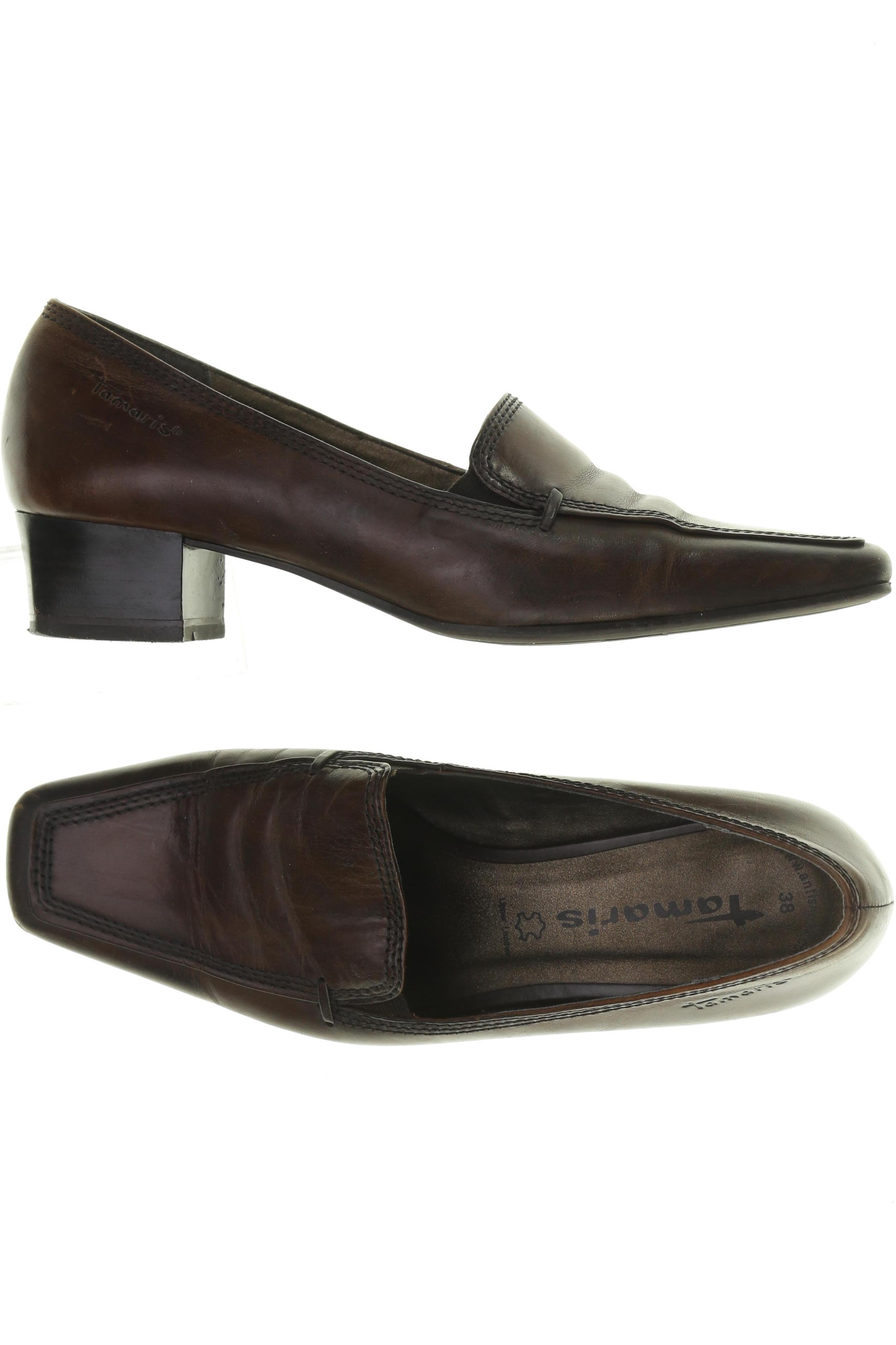 

Tamaris Damen Halbschuh, braun, Gr. 38