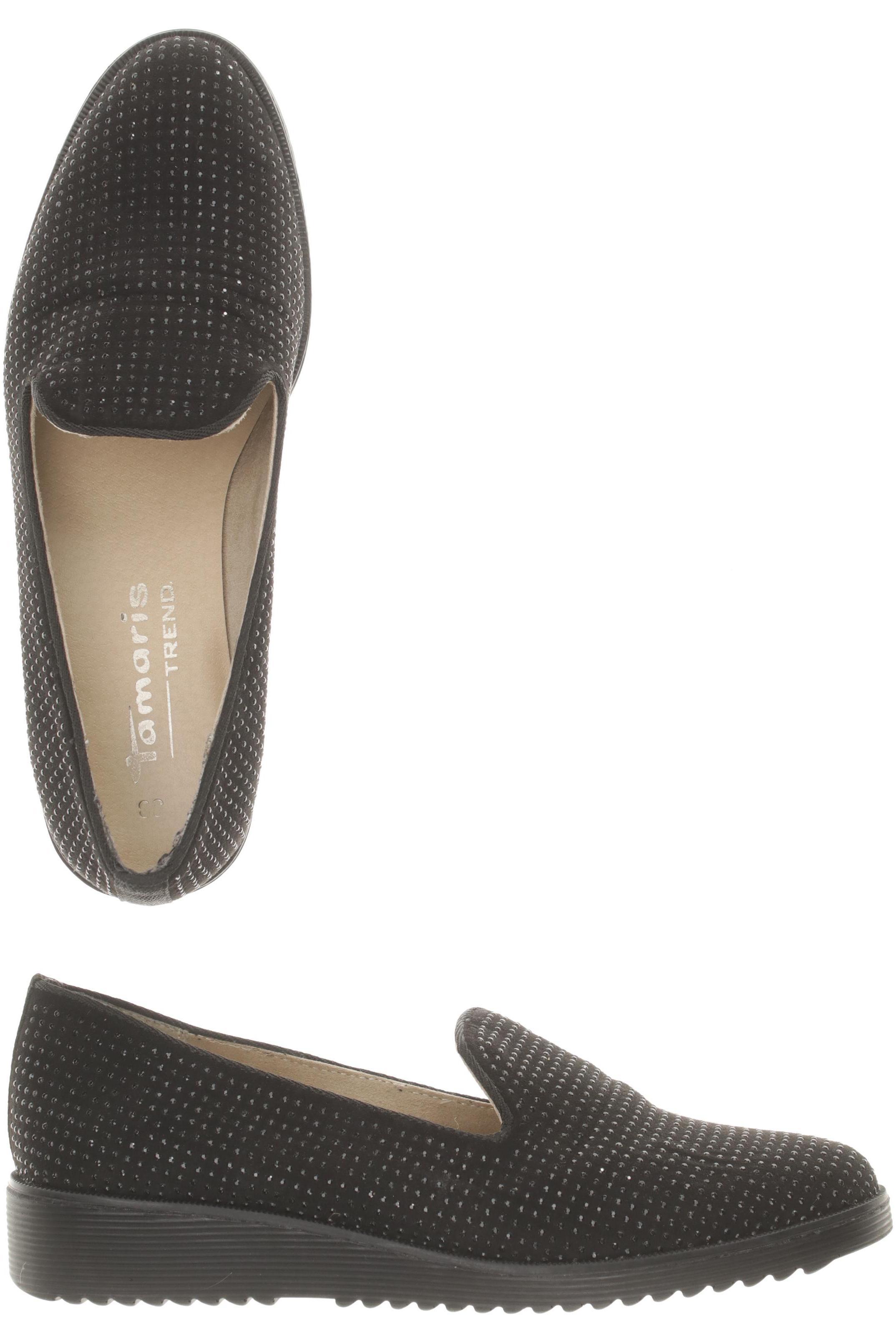 

Tamaris Damen Halbschuh, schwarz, Gr. 38