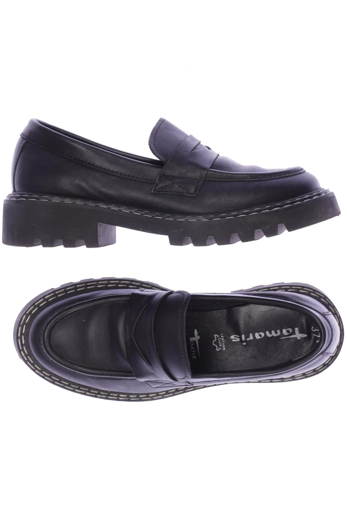 

Tamaris Damen Halbschuh, schwarz, Gr. 37
