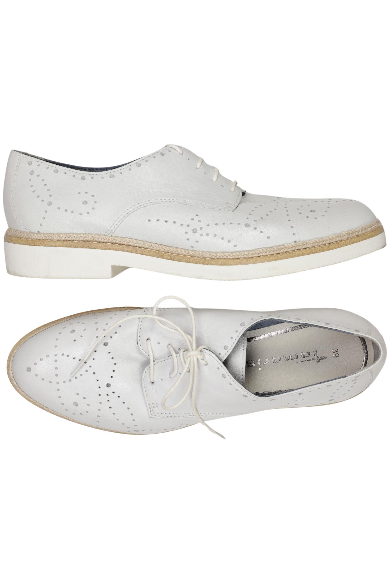 

Tamaris Damen Halbschuh, weiß, Gr. 39