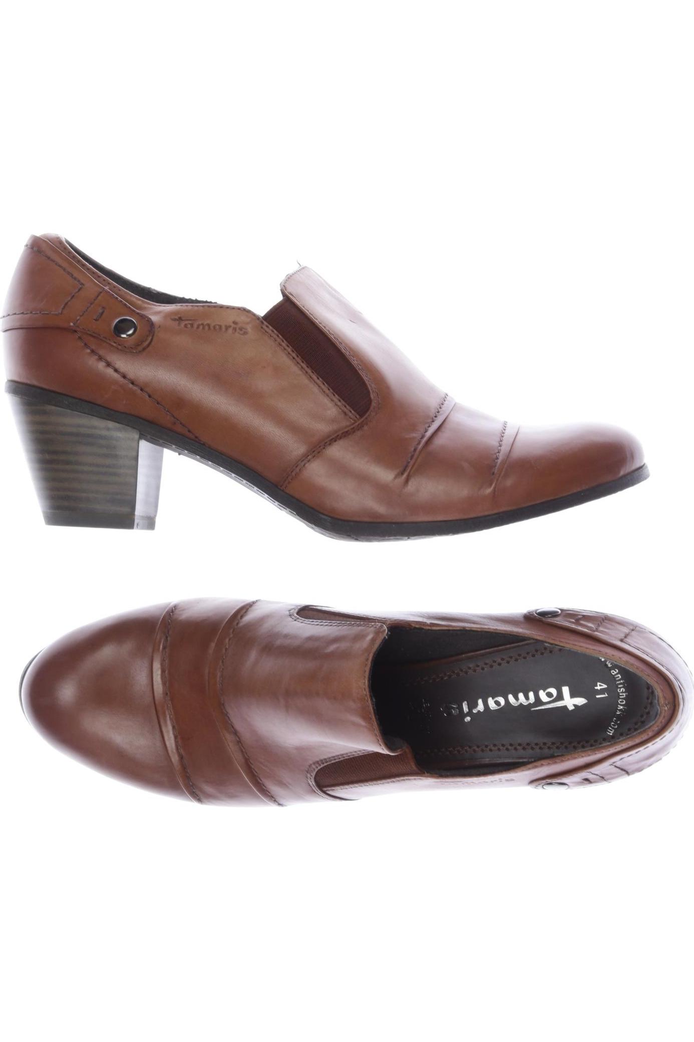 

Tamaris Damen Halbschuh, braun, Gr. 41