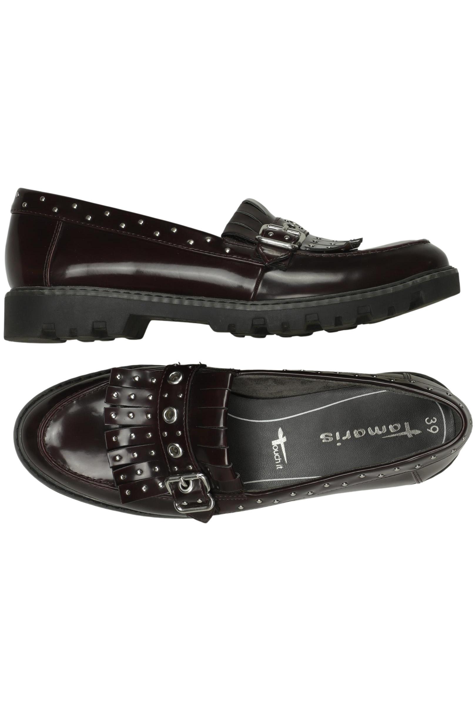 

Tamaris Damen Halbschuh, bordeaux, Gr. 39