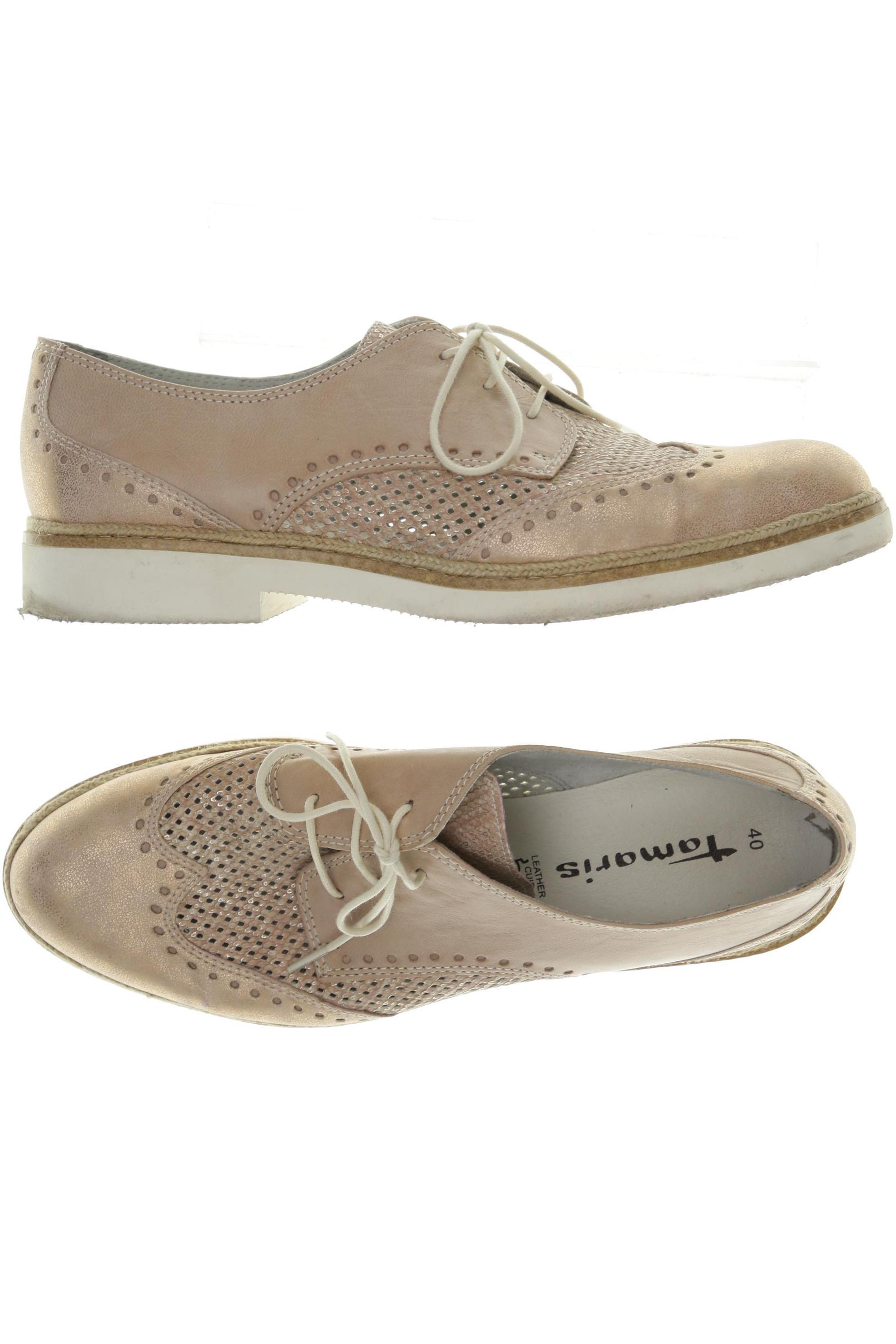 

Tamaris Damen Halbschuh, beige, Gr. 40