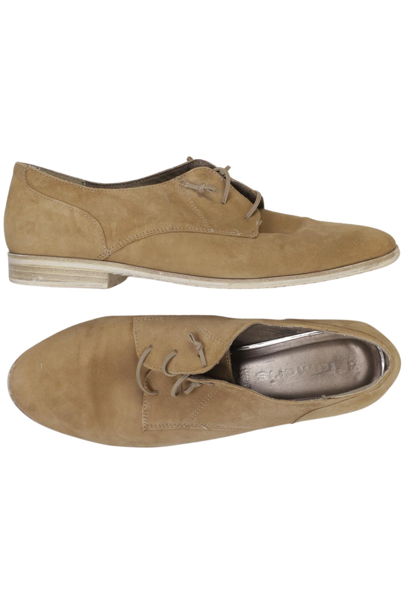 

Tamaris Damen Halbschuh, beige, Gr. 39