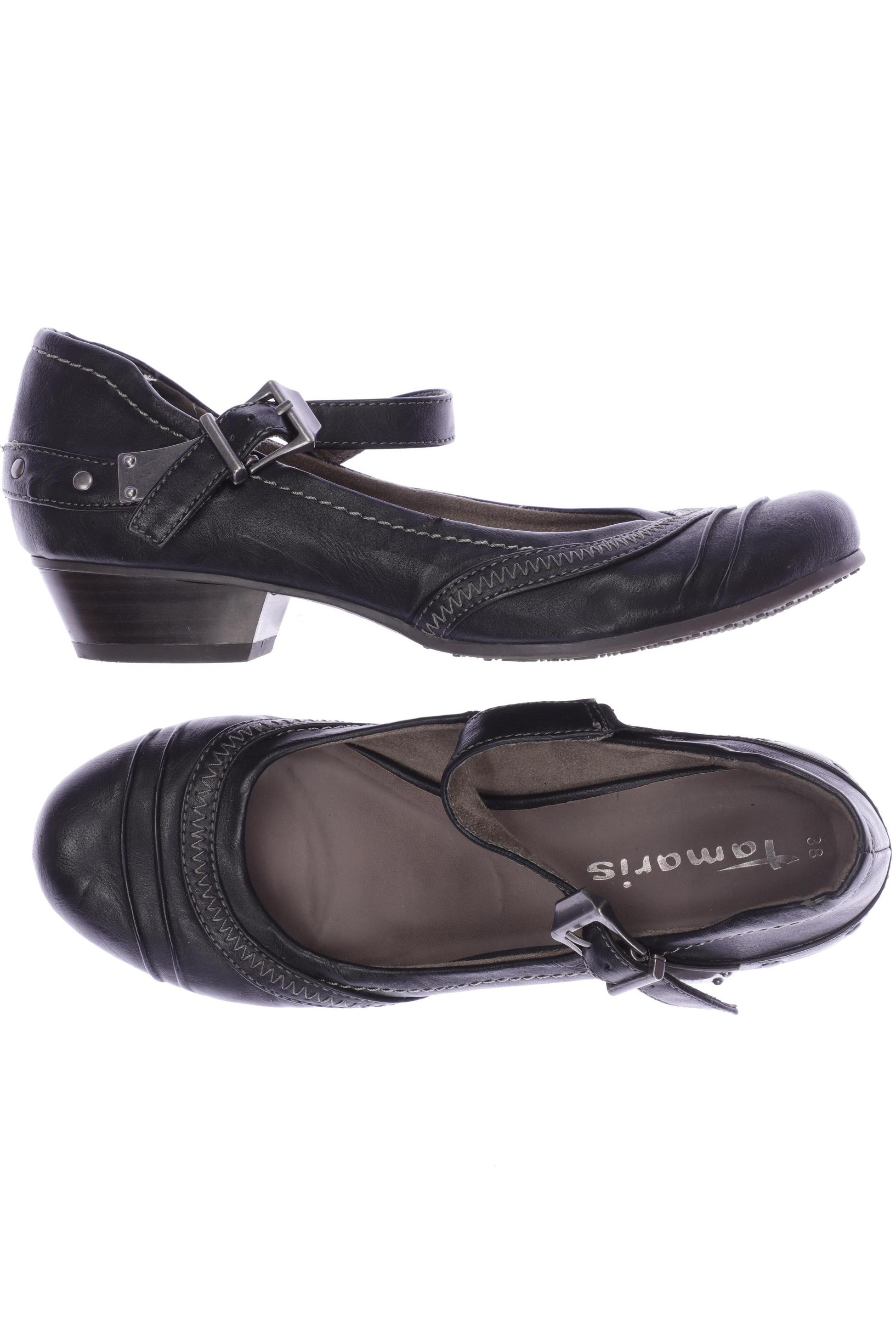 

Tamaris Damen Halbschuh, schwarz