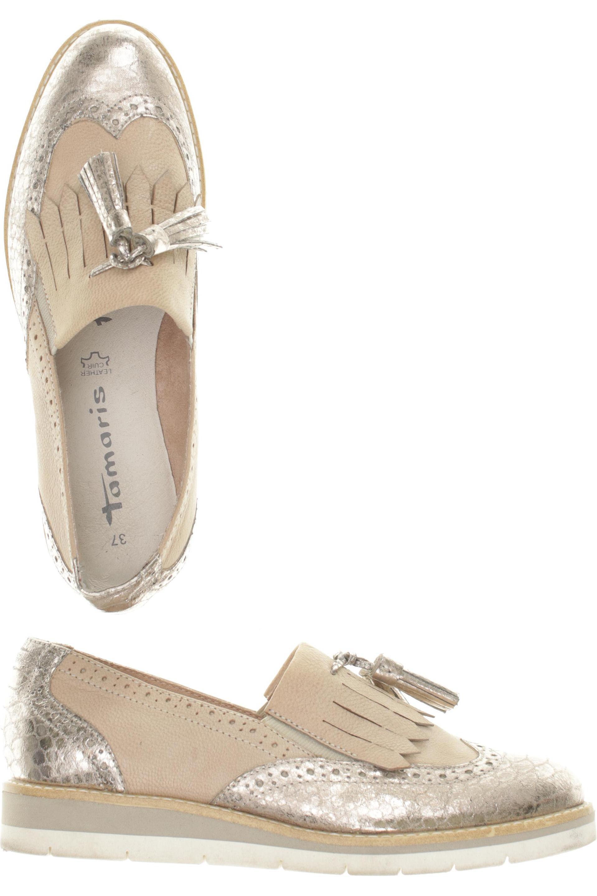 

Tamaris Damen Halbschuh, beige, Gr. 37