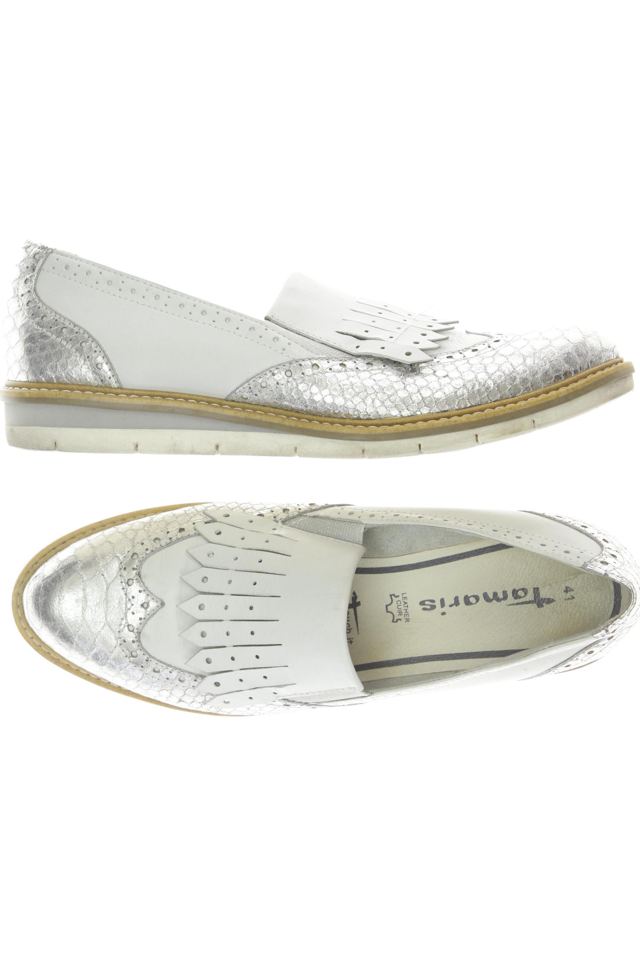 

Tamaris Damen Halbschuh, weiß, Gr. 41