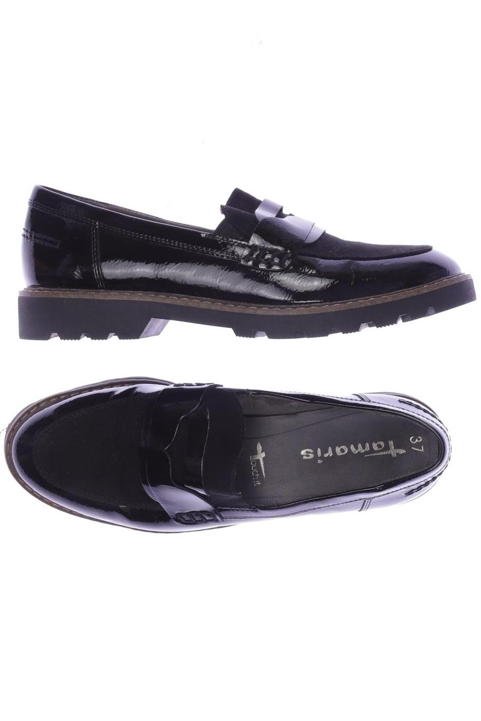 

Tamaris Damen Halbschuh, schwarz, Gr. 37