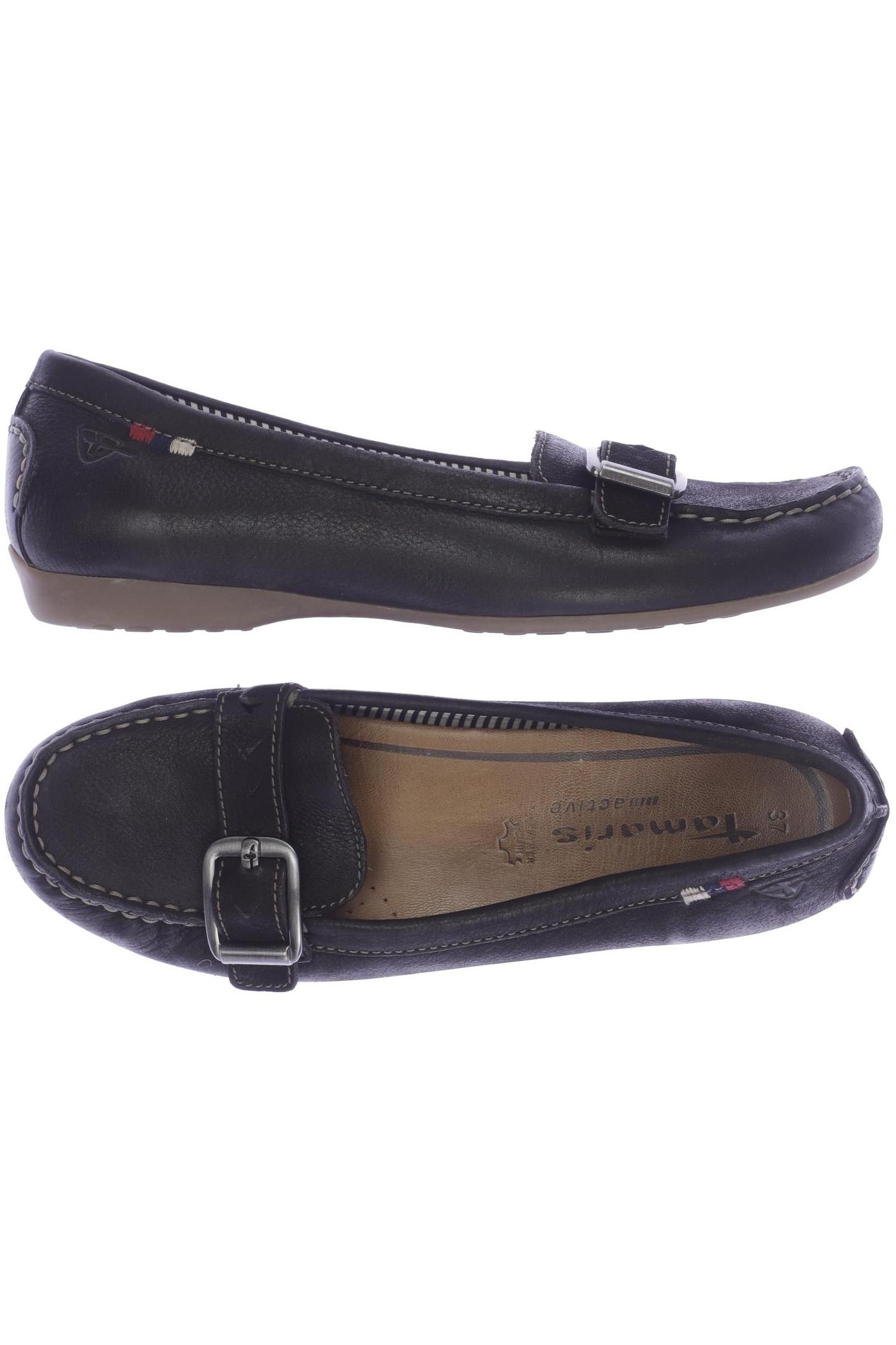 

Tamaris Damen Halbschuh, schwarz, Gr. 37
