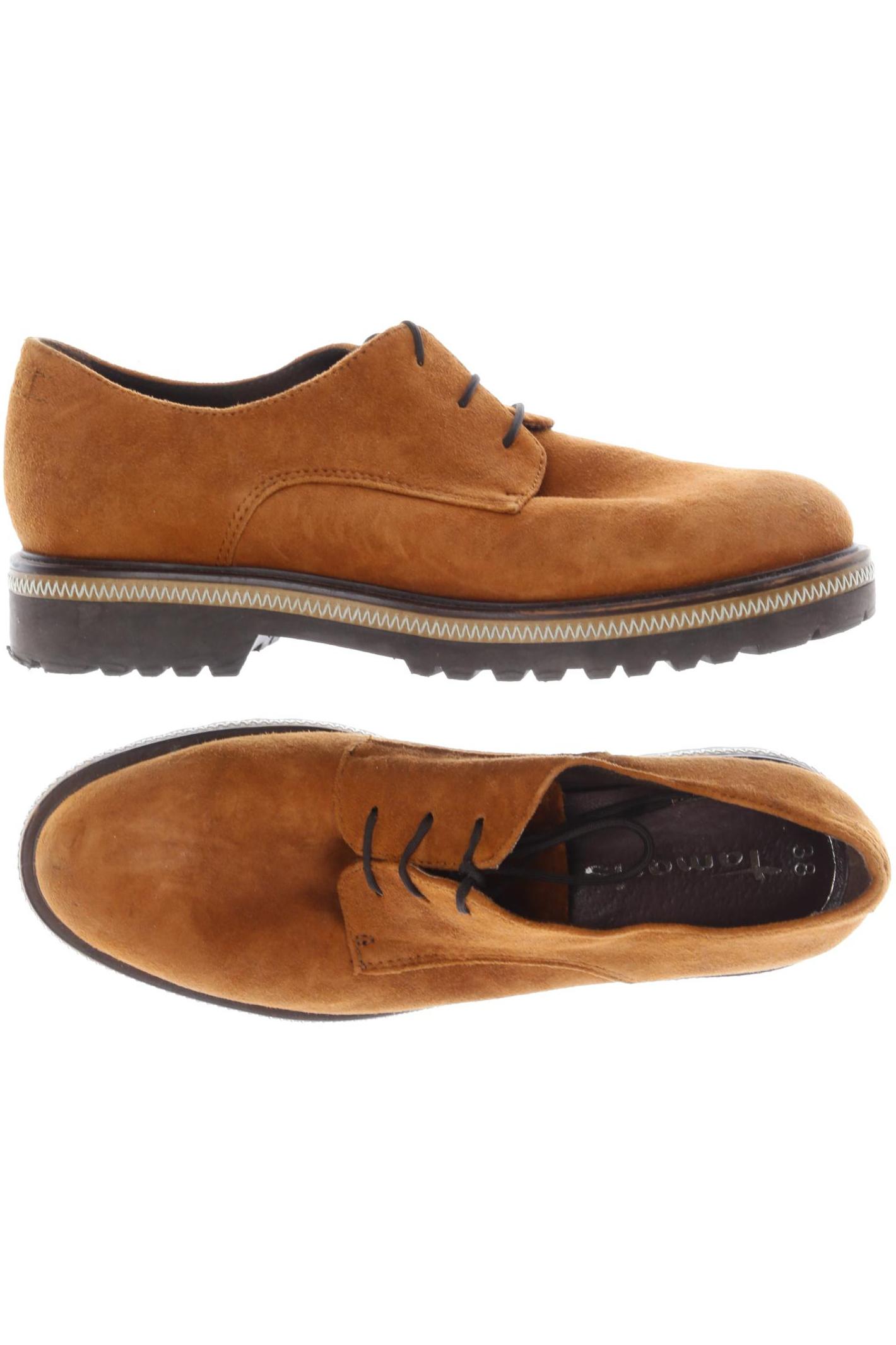 

Tamaris Damen Halbschuh, orange, Gr. 38