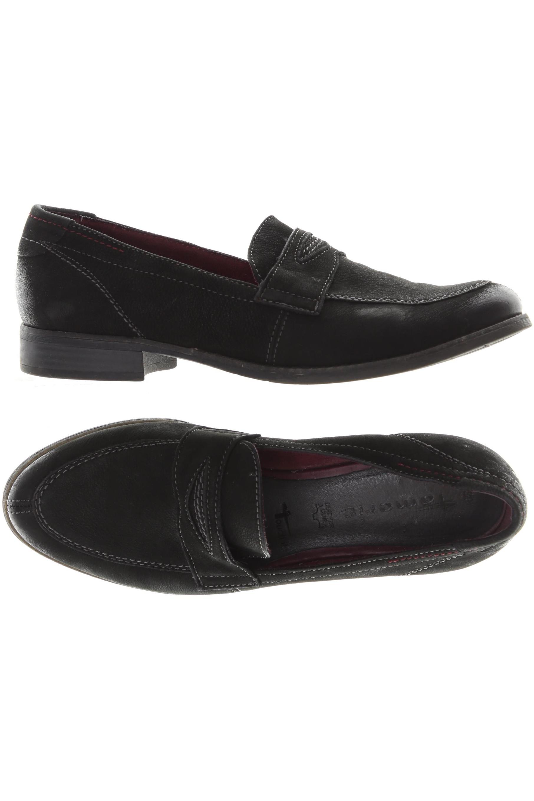 

Tamaris Damen Halbschuh, schwarz, Gr. 39