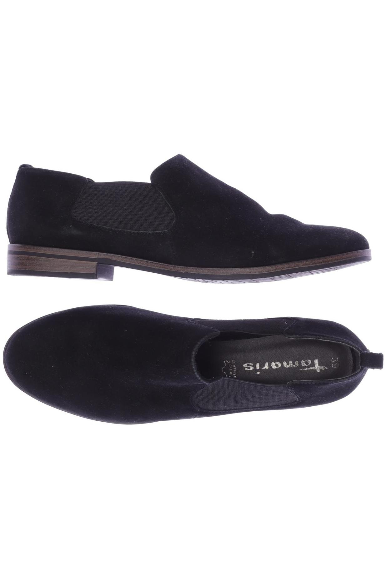 

Tamaris Damen Halbschuh, schwarz, Gr. 39