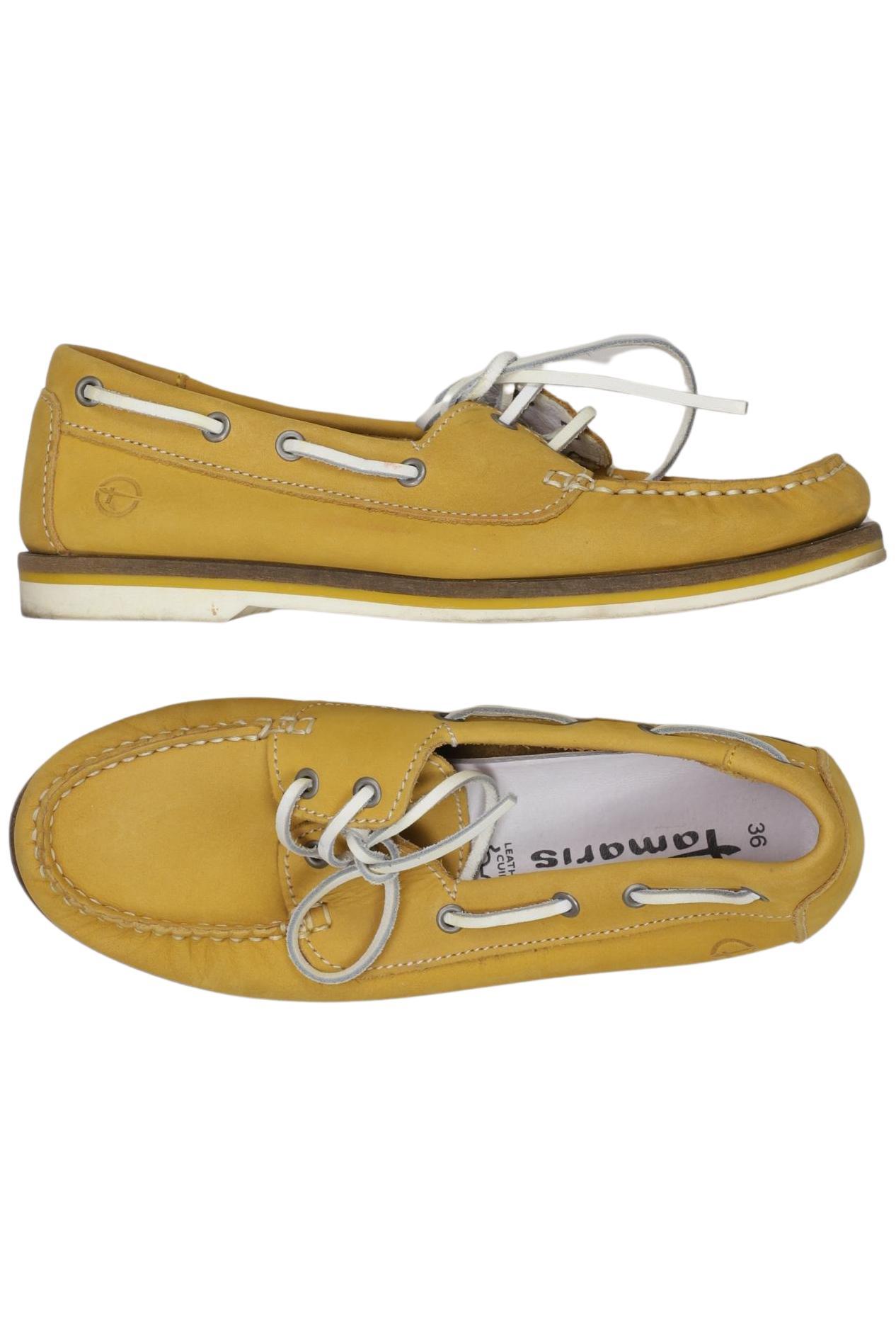 

Tamaris Damen Halbschuh, gelb, Gr. 36