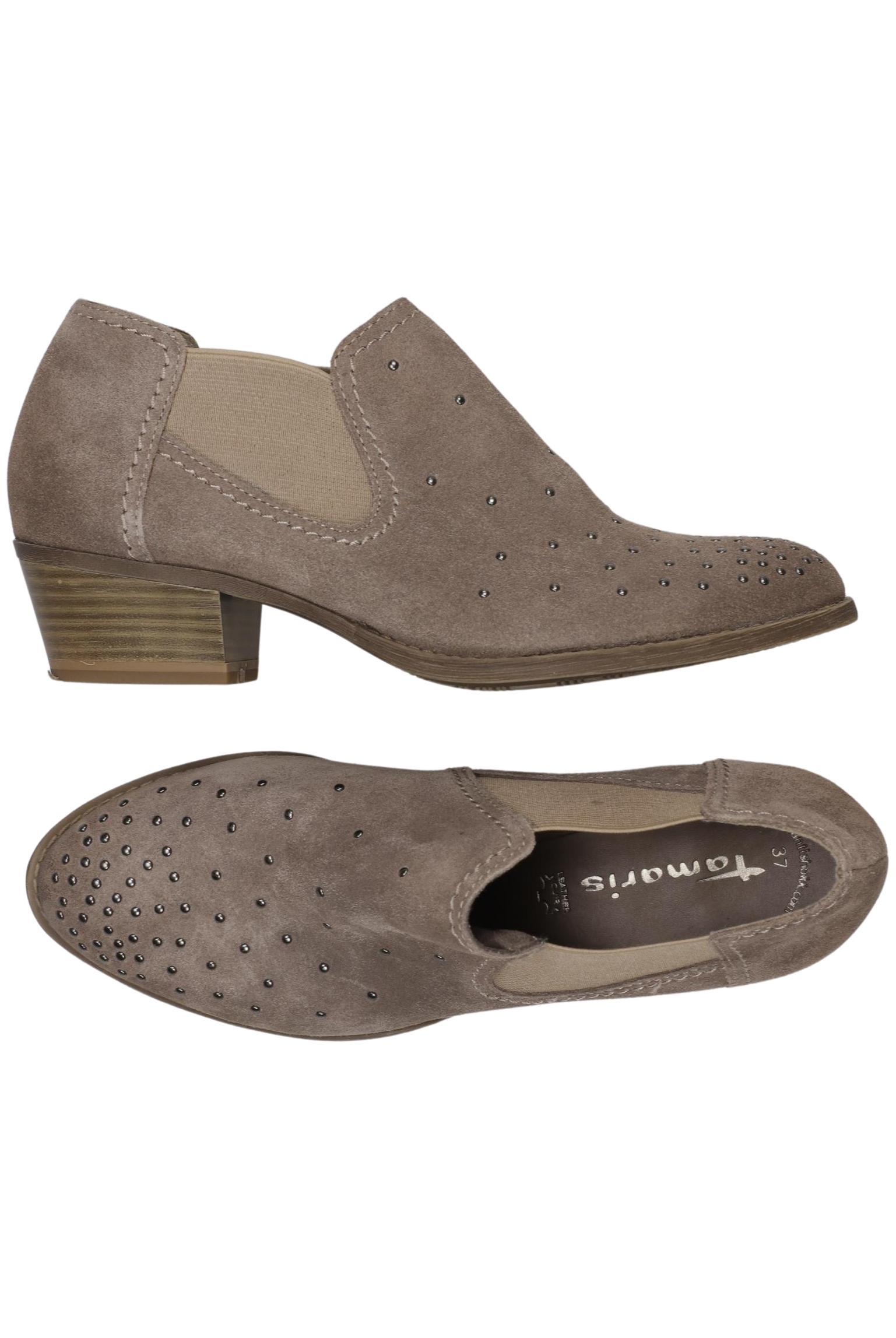

Tamaris Damen Halbschuh, beige, Gr. 37