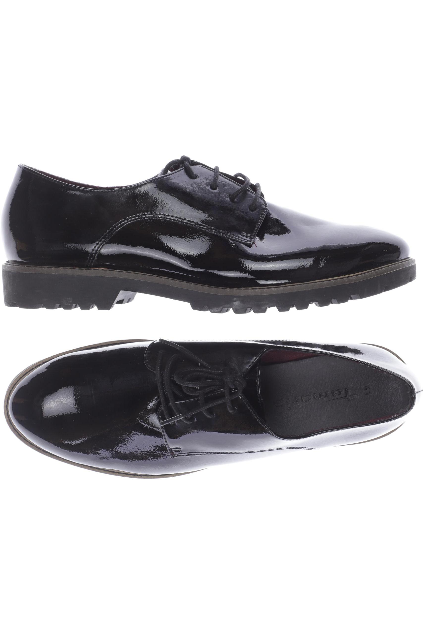 

Tamaris Damen Halbschuh, schwarz, Gr. 41