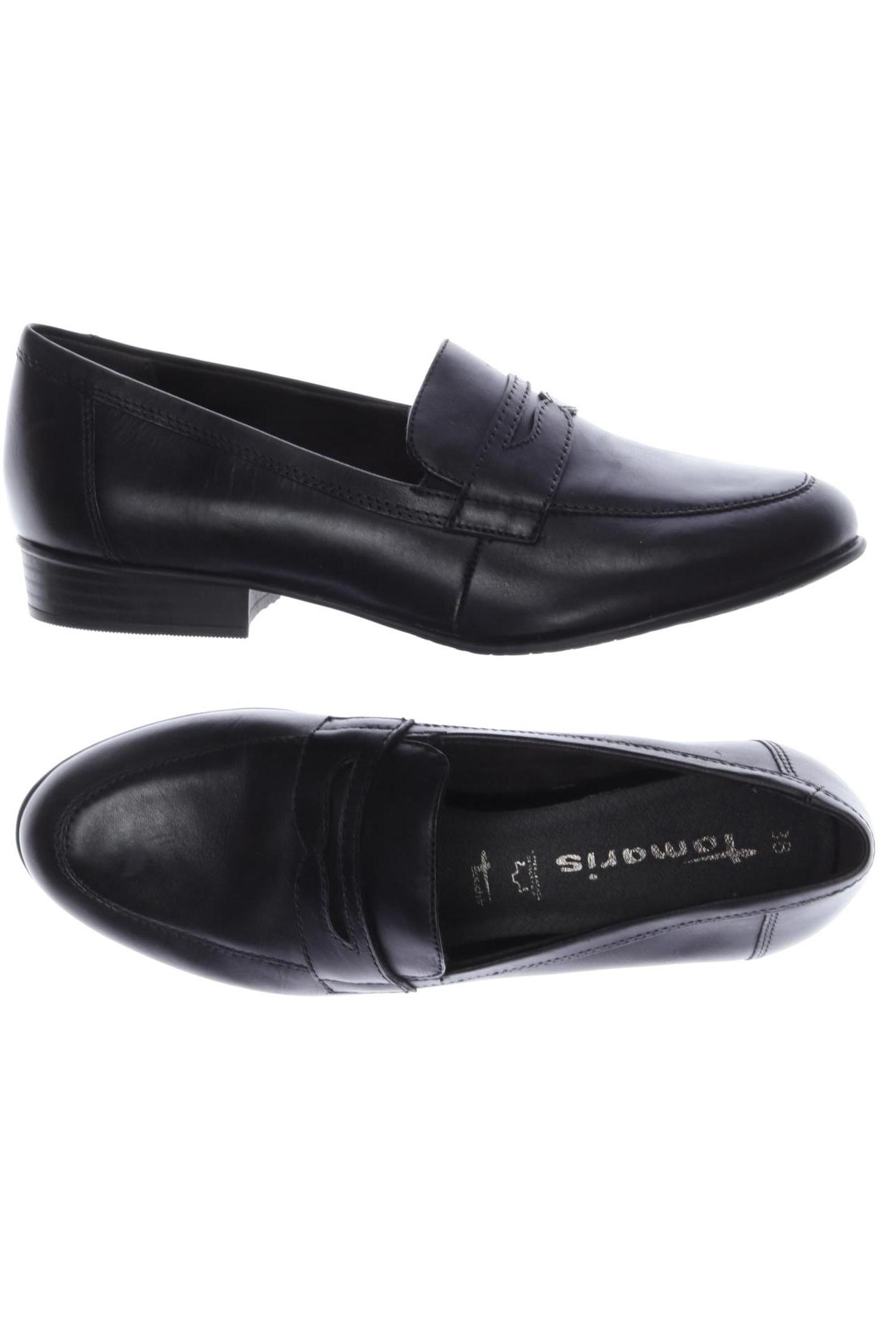 

Tamaris Damen Halbschuh, schwarz, Gr. 38