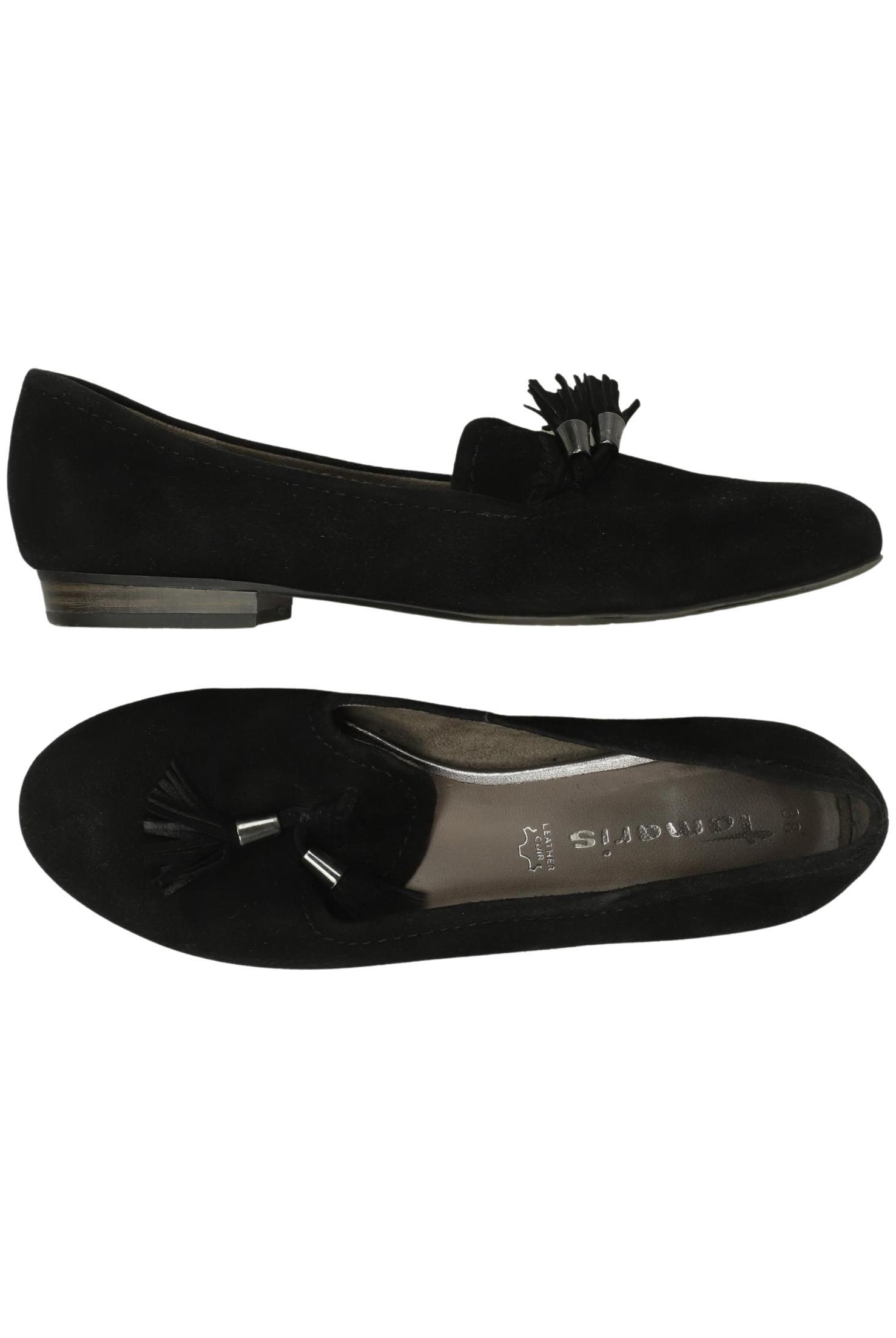 

Tamaris Damen Halbschuh, schwarz, Gr. 38