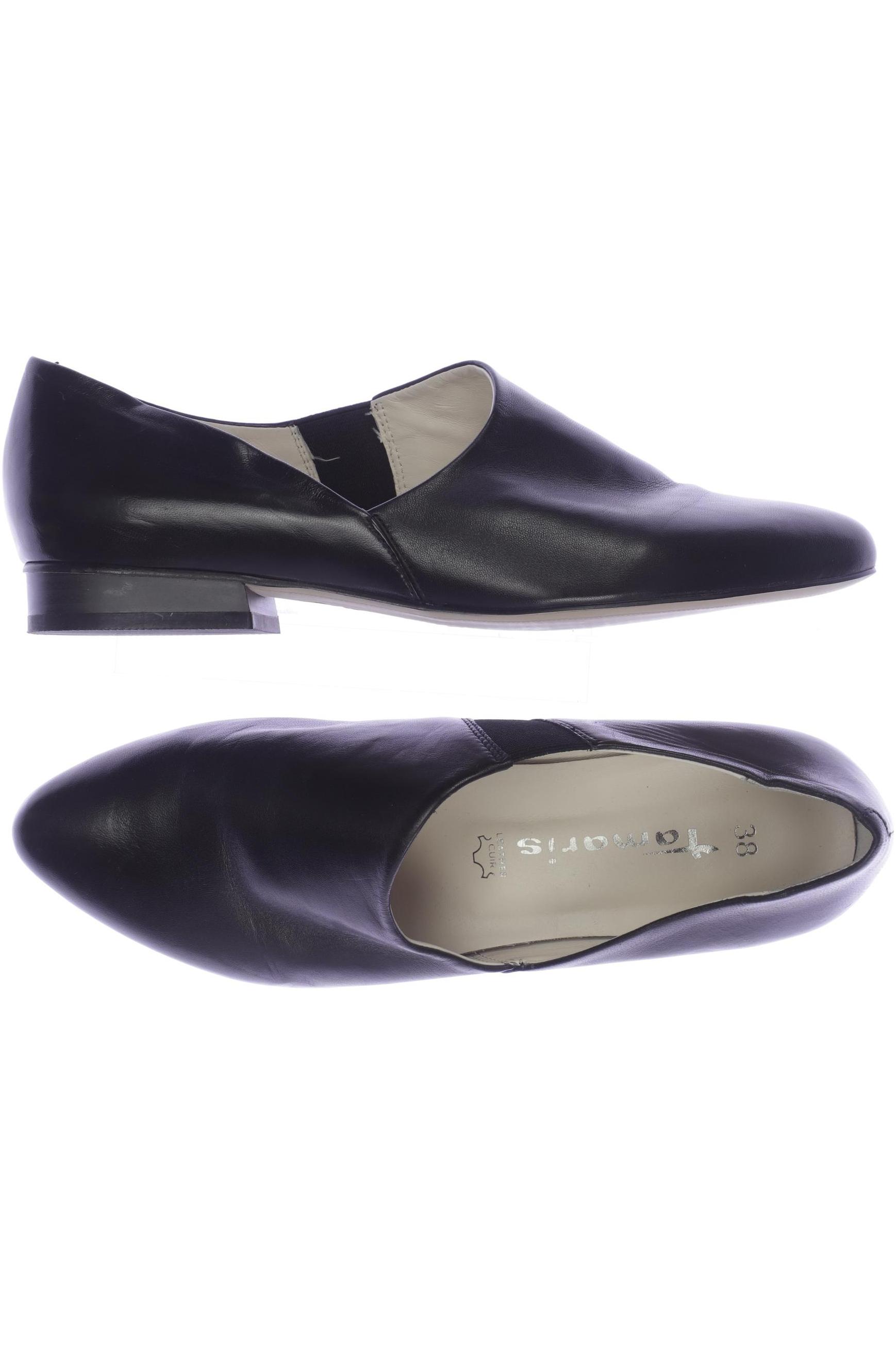 

Tamaris Damen Halbschuh, schwarz, Gr. 38