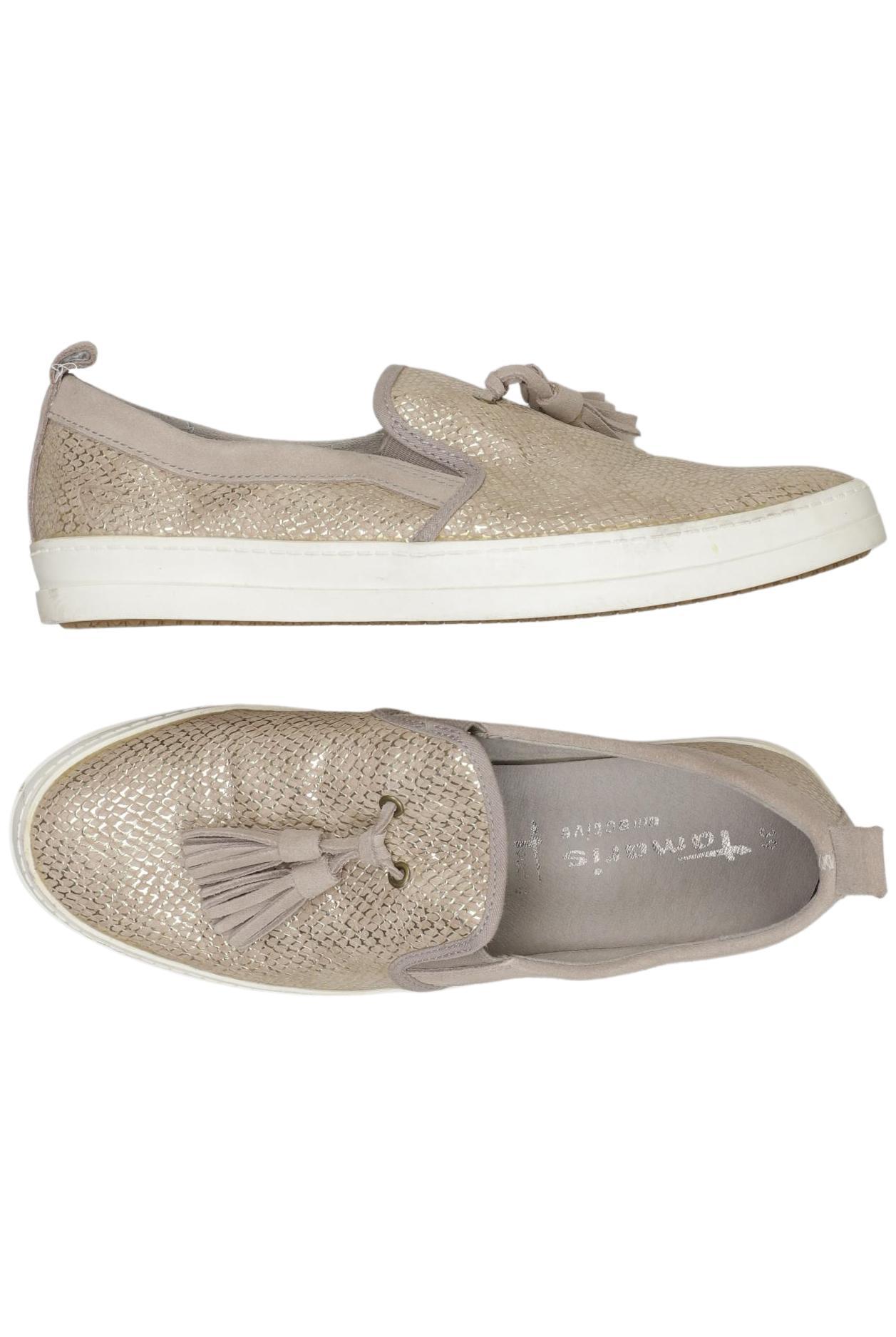 

Tamaris Damen Halbschuh, beige, Gr. 39