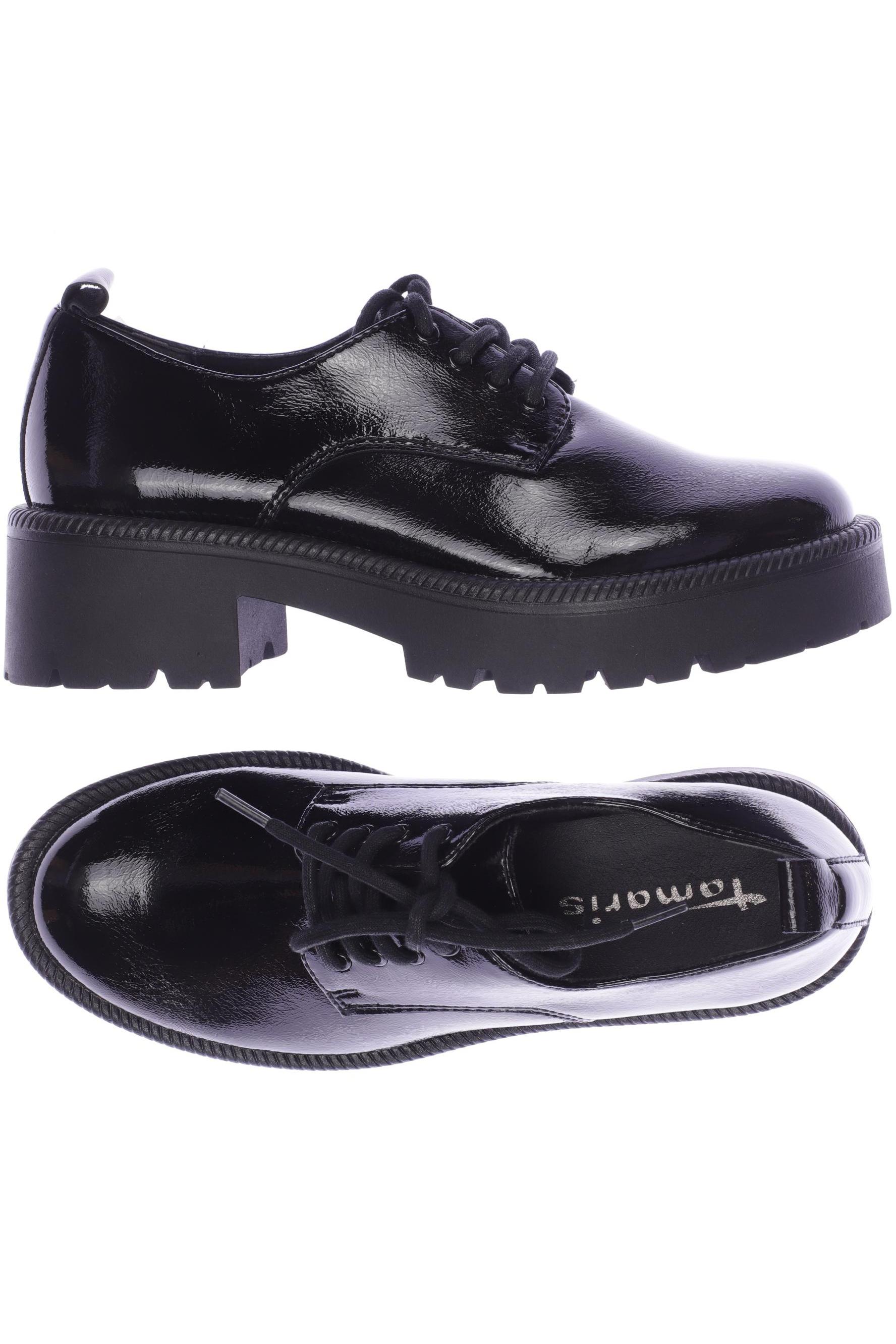 

Tamaris Damen Halbschuh, schwarz, Gr. 37