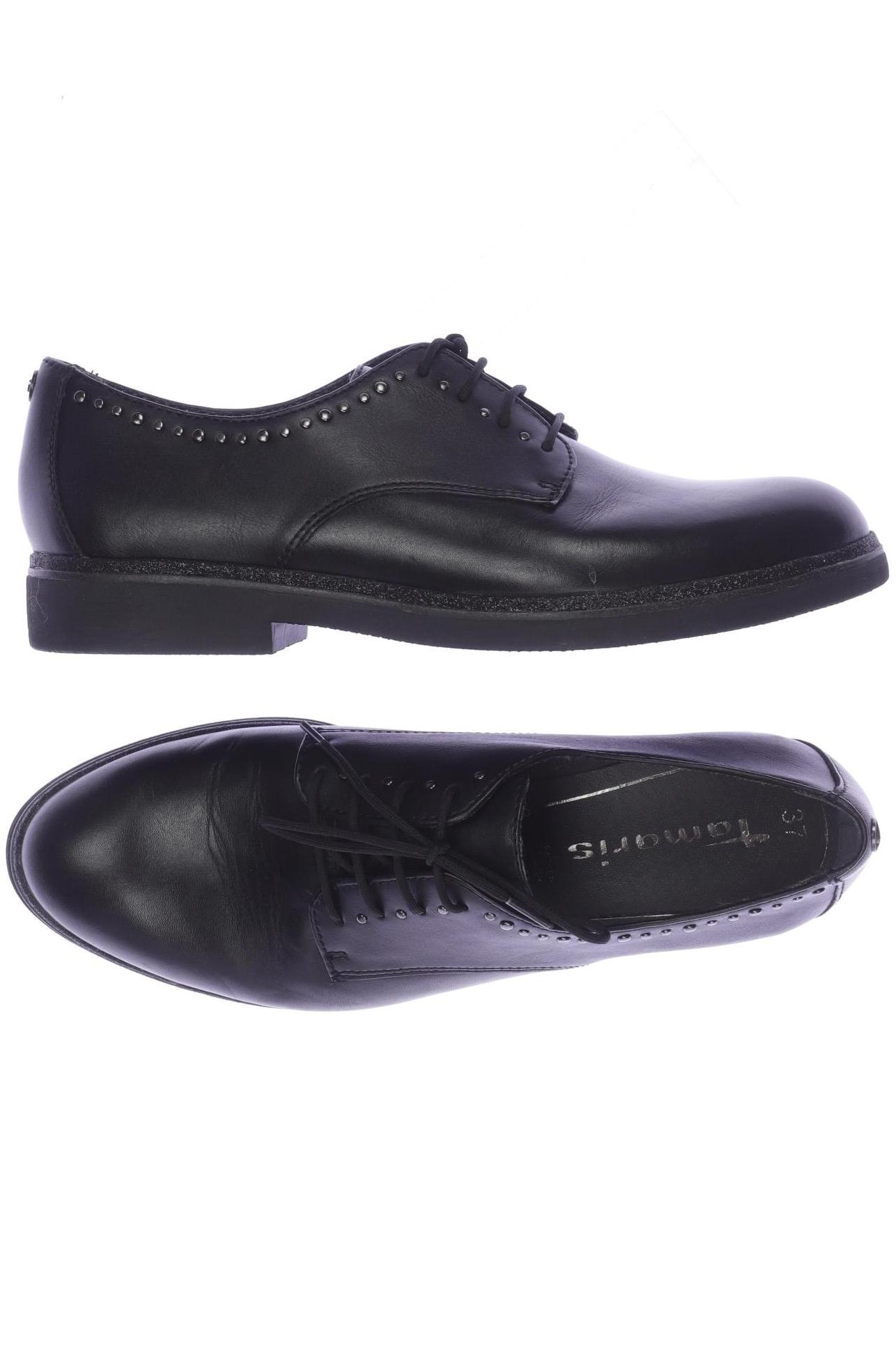 

Tamaris Damen Halbschuh, schwarz, Gr. 37