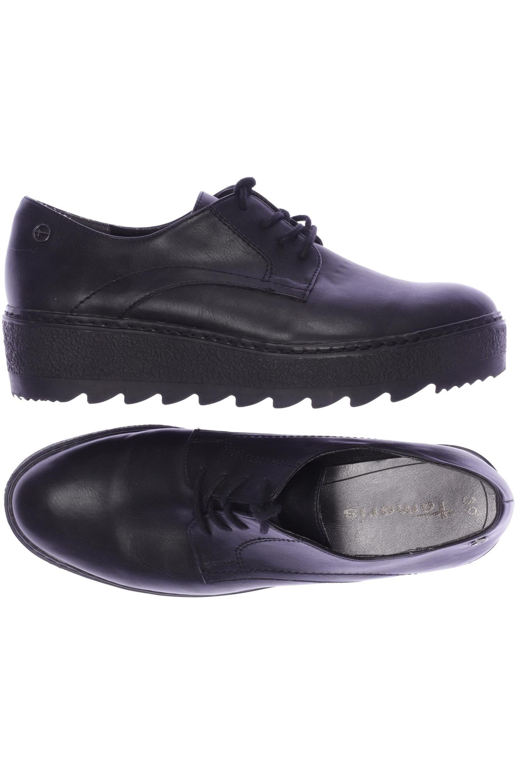 

Tamaris Damen Halbschuh, schwarz, Gr. 39