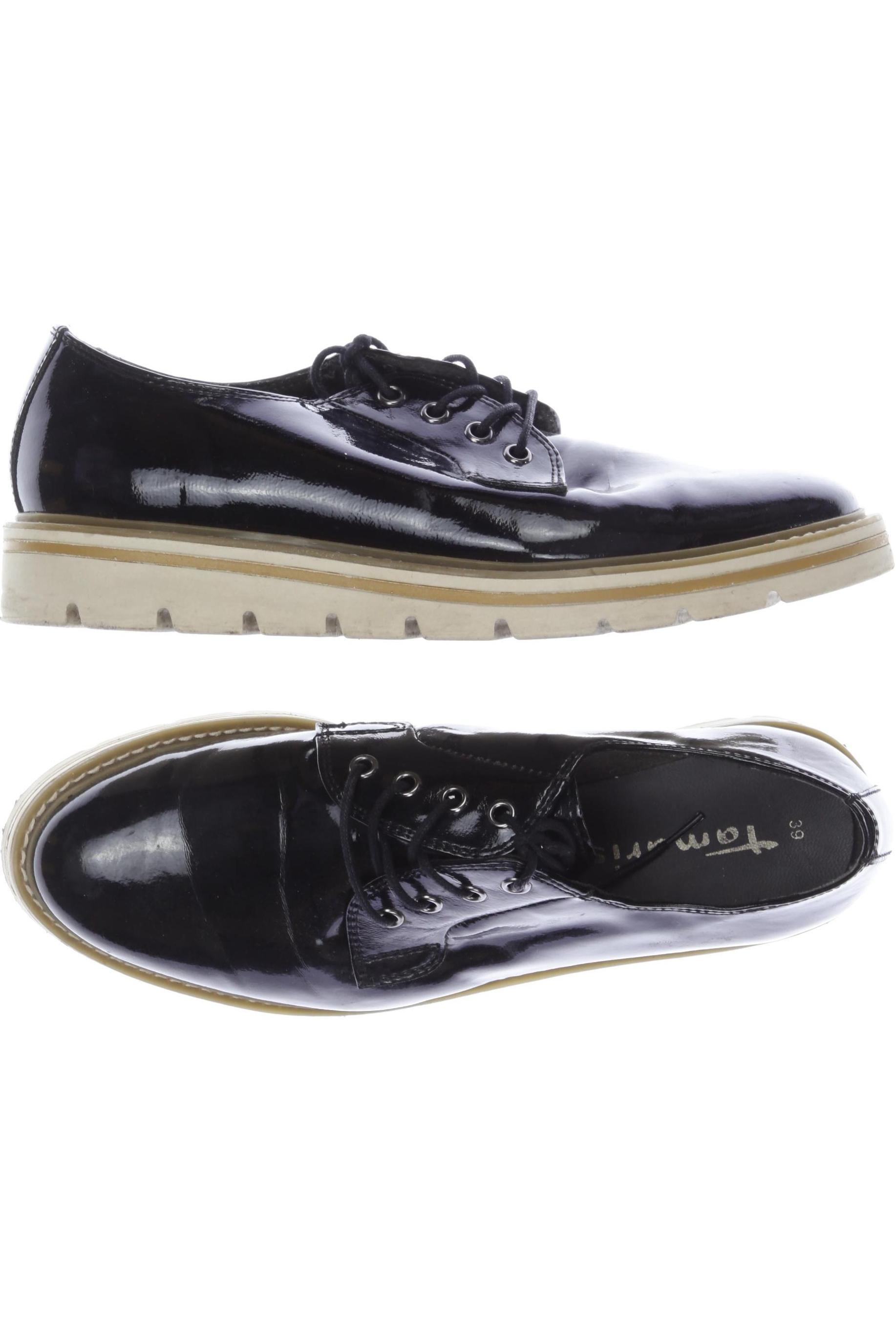 

Tamaris Damen Halbschuh, schwarz, Gr. 39