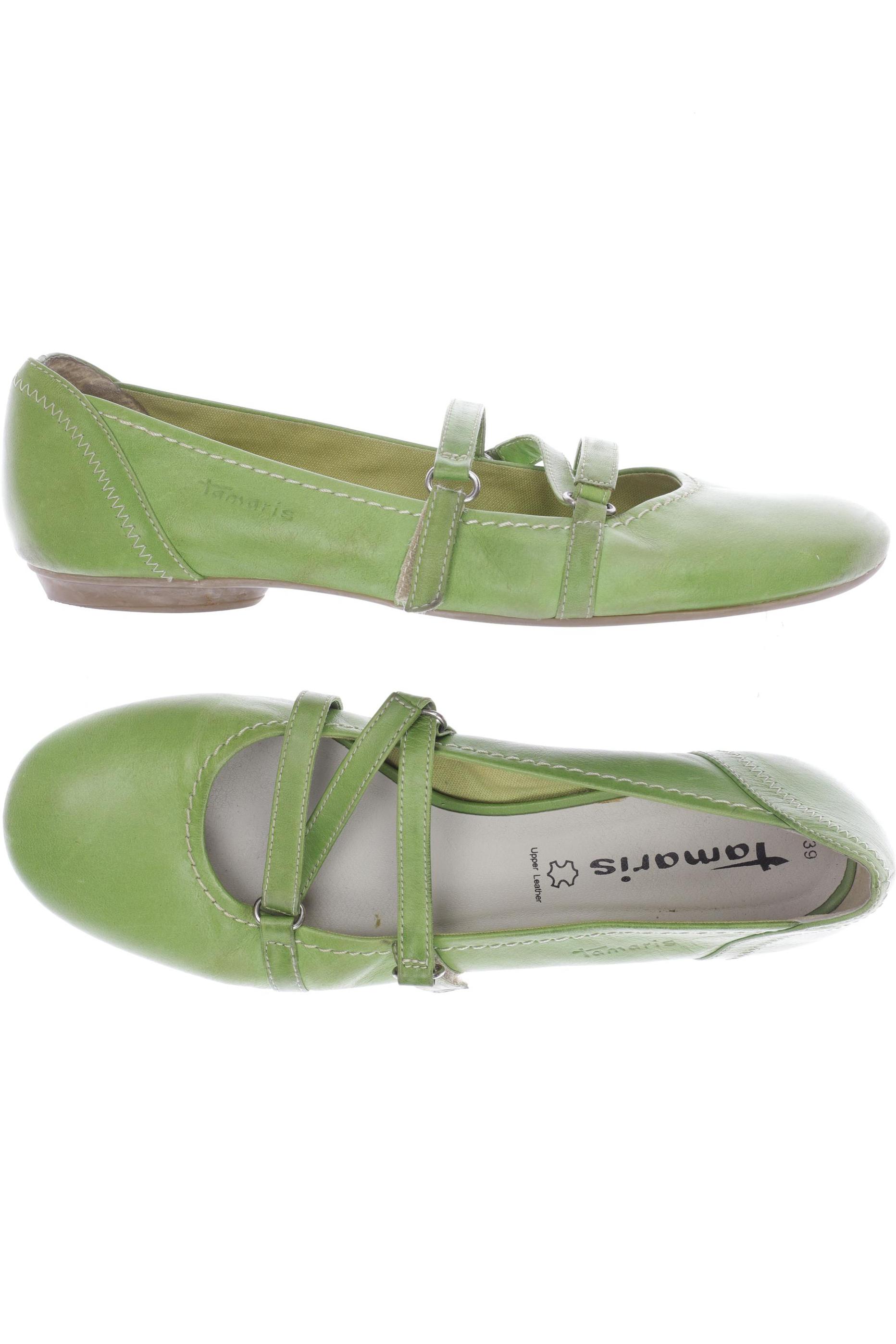 

Tamaris Damen Halbschuh, grün, Gr. 39