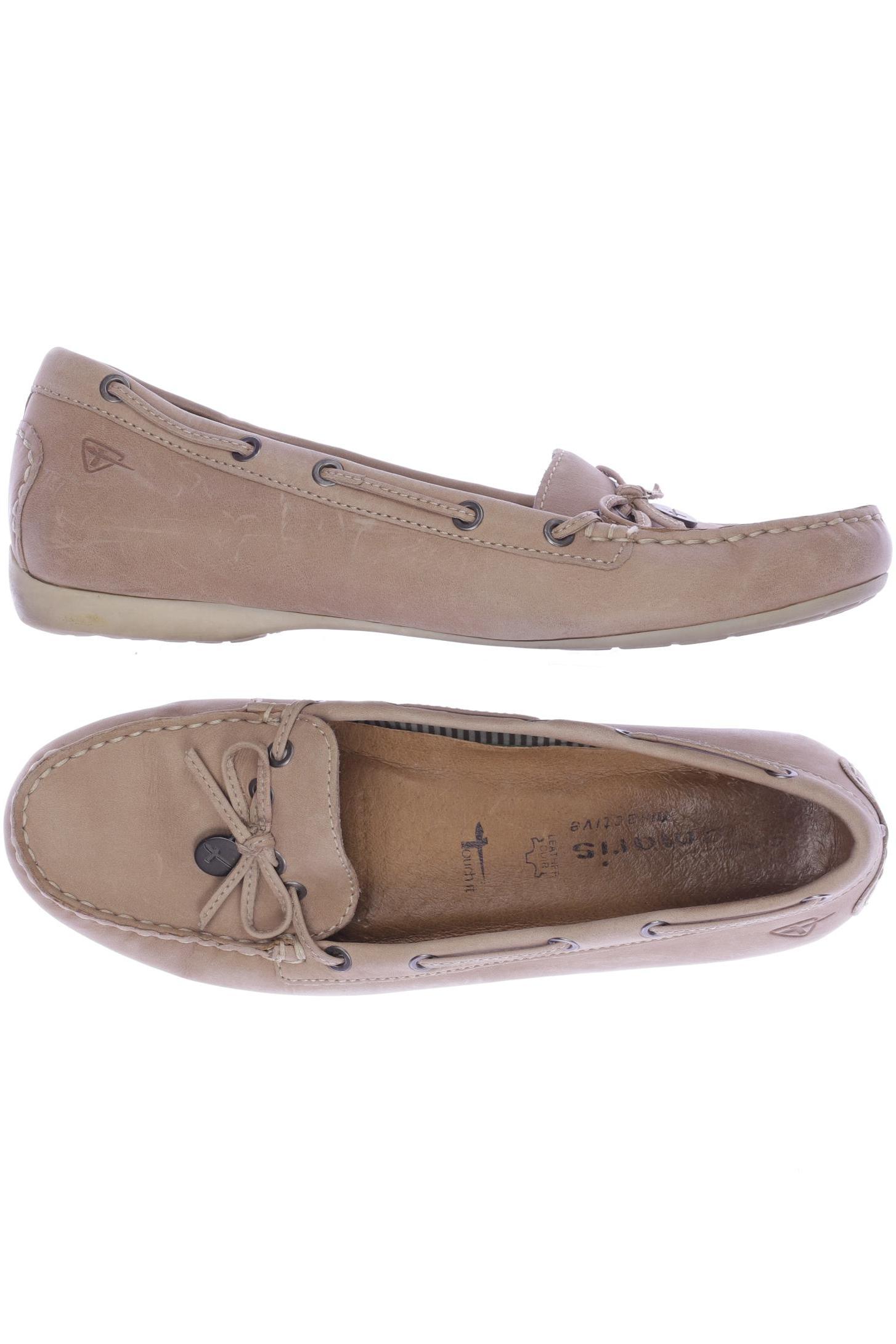 

Tamaris Damen Halbschuh, beige, Gr. 39