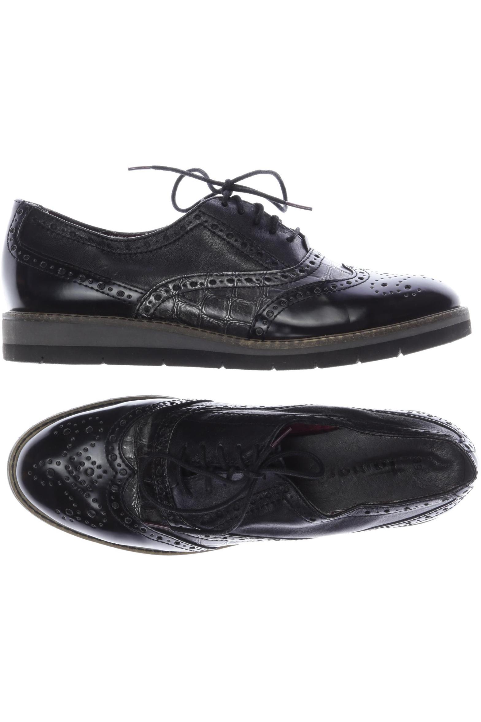 

Tamaris Damen Halbschuh, schwarz, Gr. 39