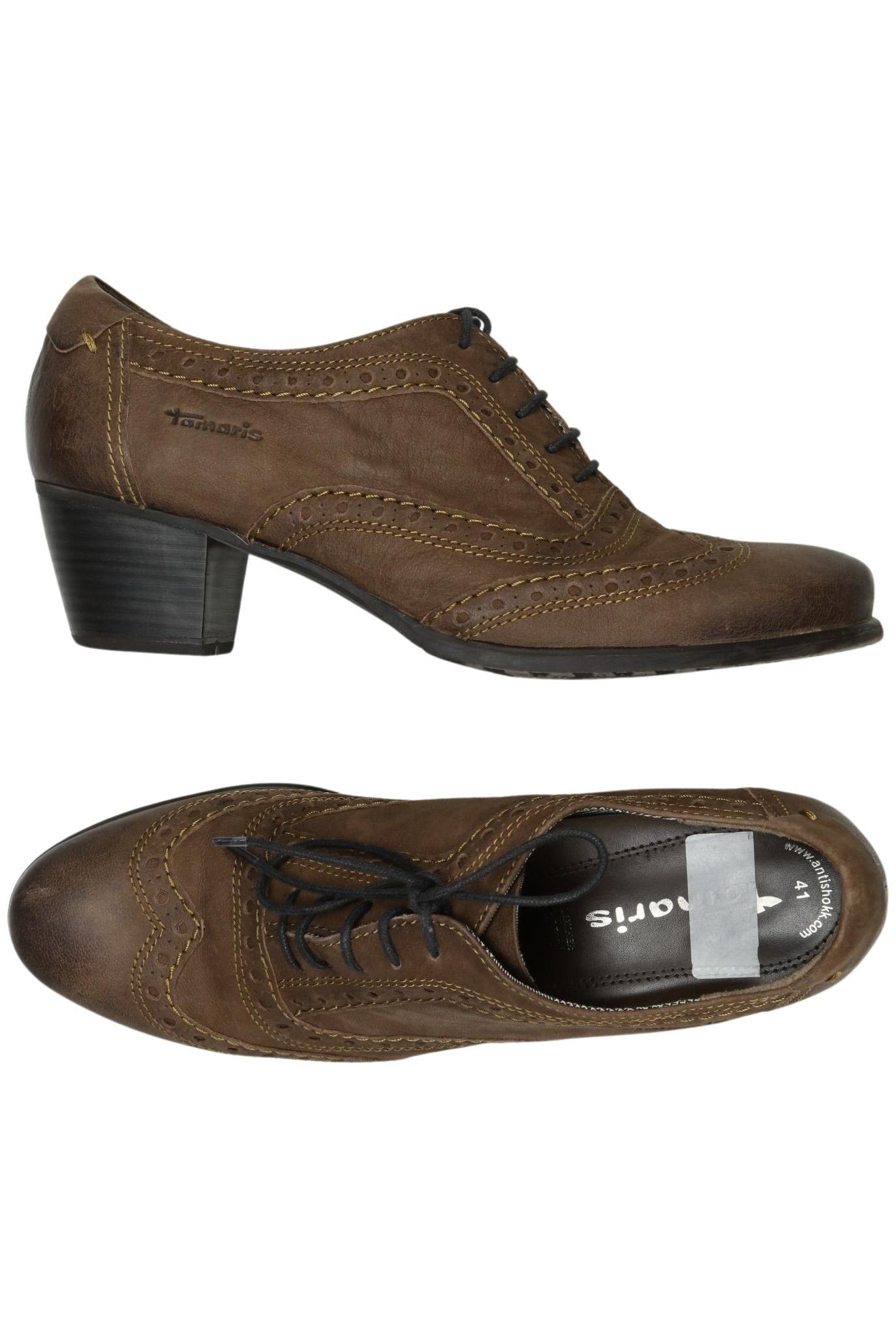 

Tamaris Damen Halbschuh, braun, Gr. 41