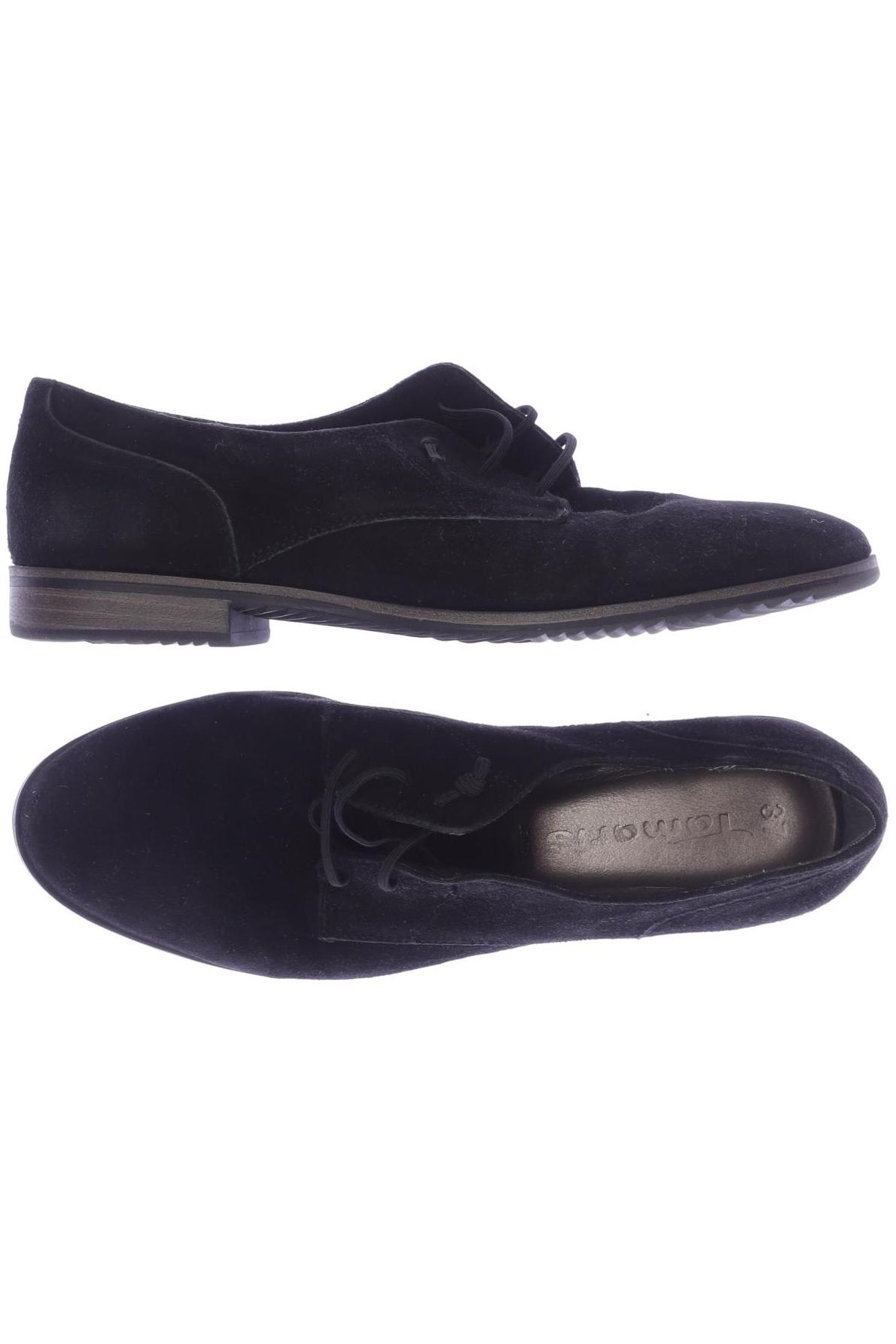 

Tamaris Damen Halbschuh, schwarz, Gr. 37